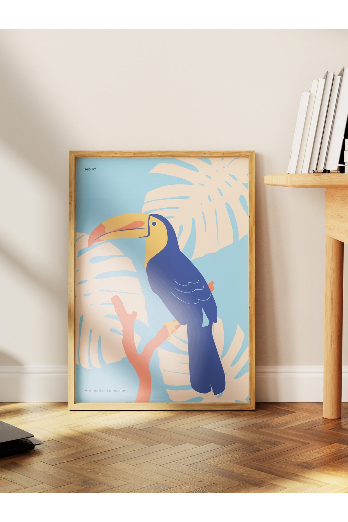 Estetik Duvar Posteri - Estetik Çizim Çerçevesiz Poster - Yatak Odası, Salon, Mutfak Duvar Dekoru