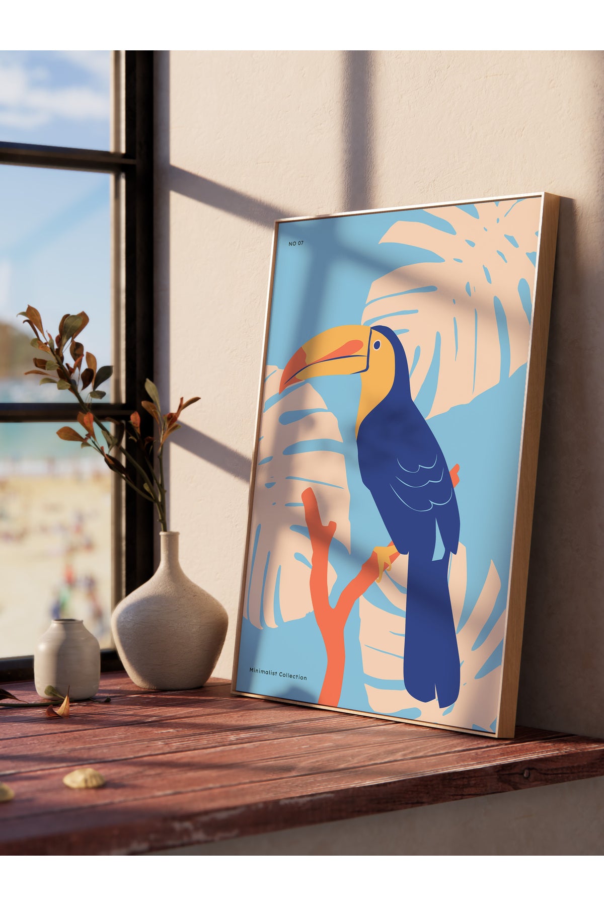 Estetik Duvar Posteri - Estetik Çizim Çerçevesiz Poster - Yatak Odası, Salon, Mutfak Duvar Dekoru