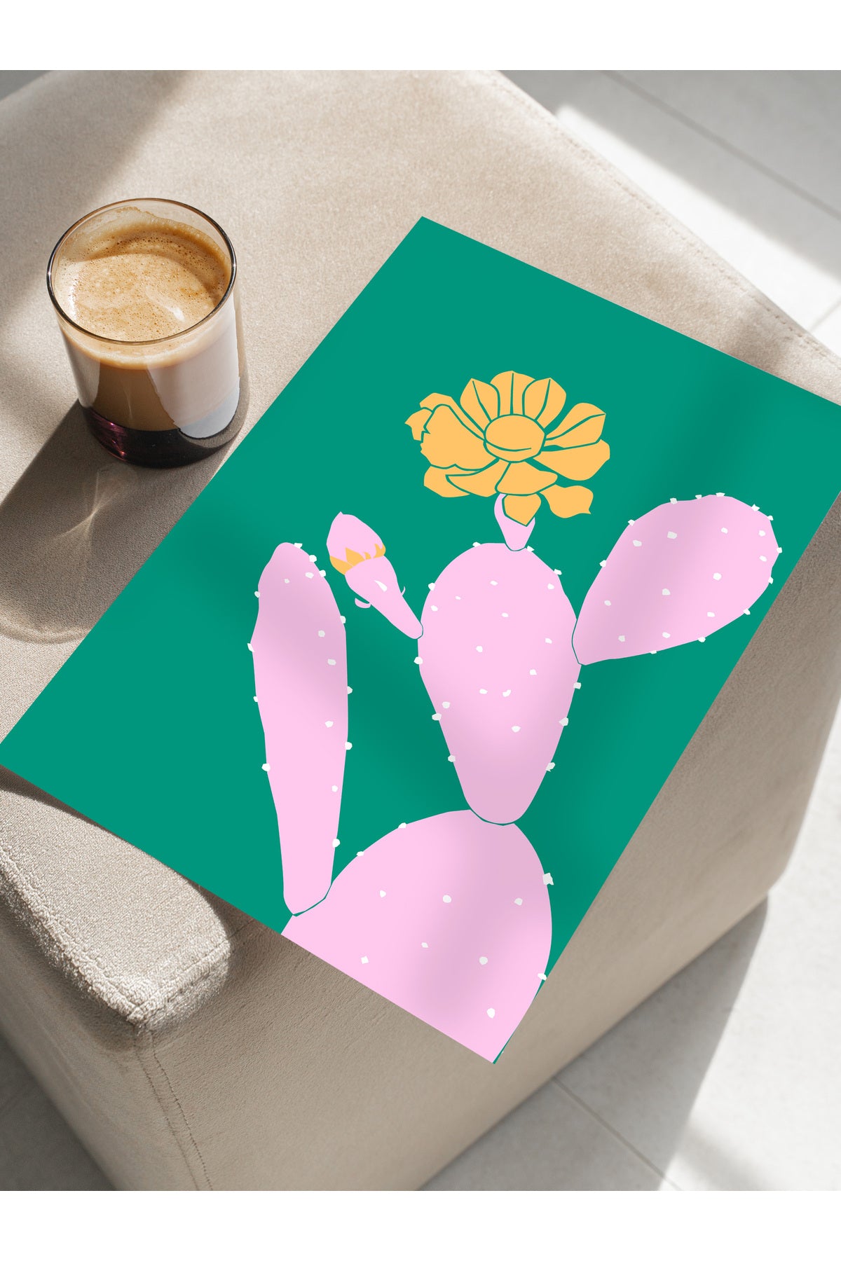 Estetik Duvar Posteri - Estetik Çizim Çerçevesiz Poster - Yatak Odası, Salon, Mutfak Duvar Dekoru