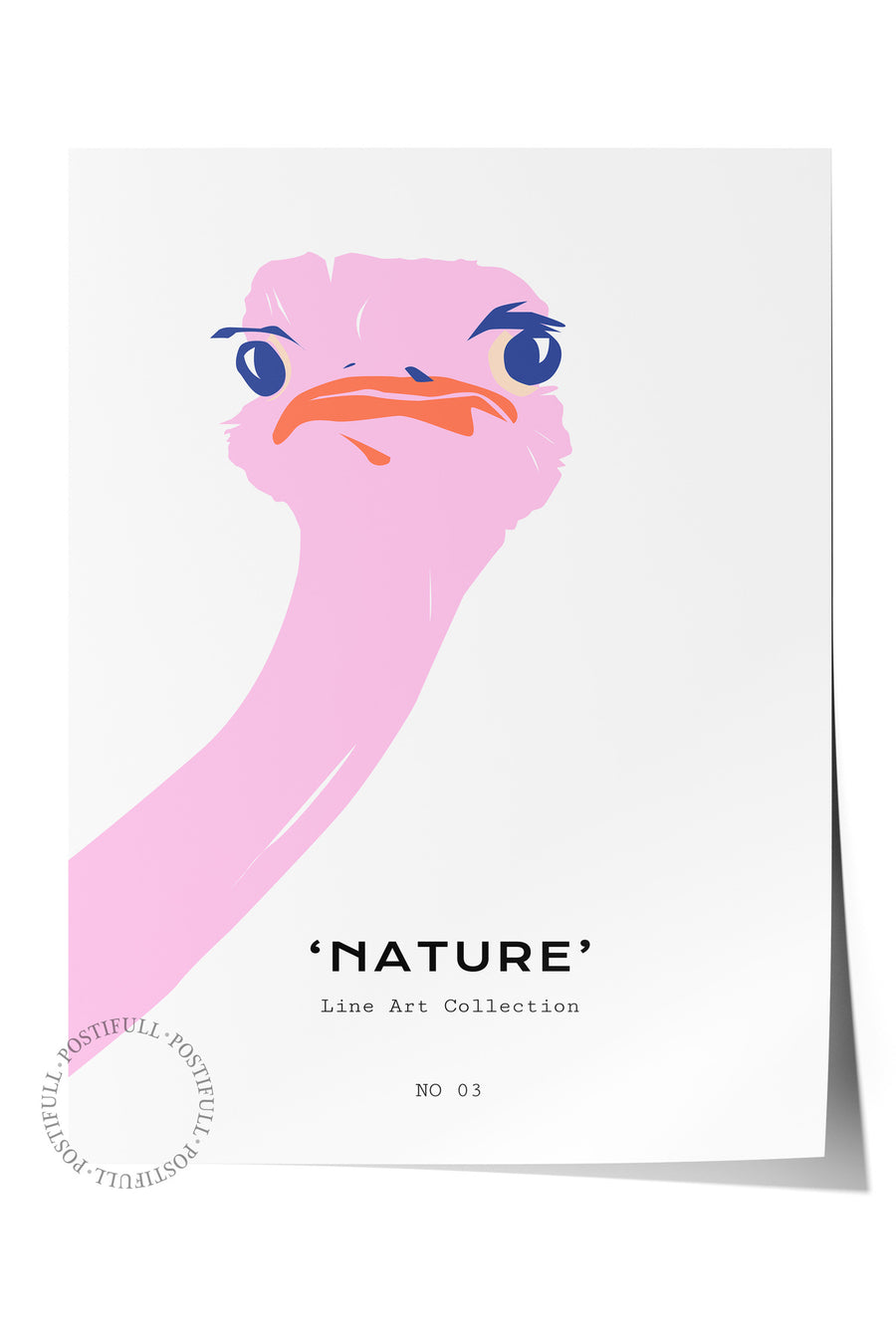 Nature Tropikal İllustrasyon Çerçevesiz Poster