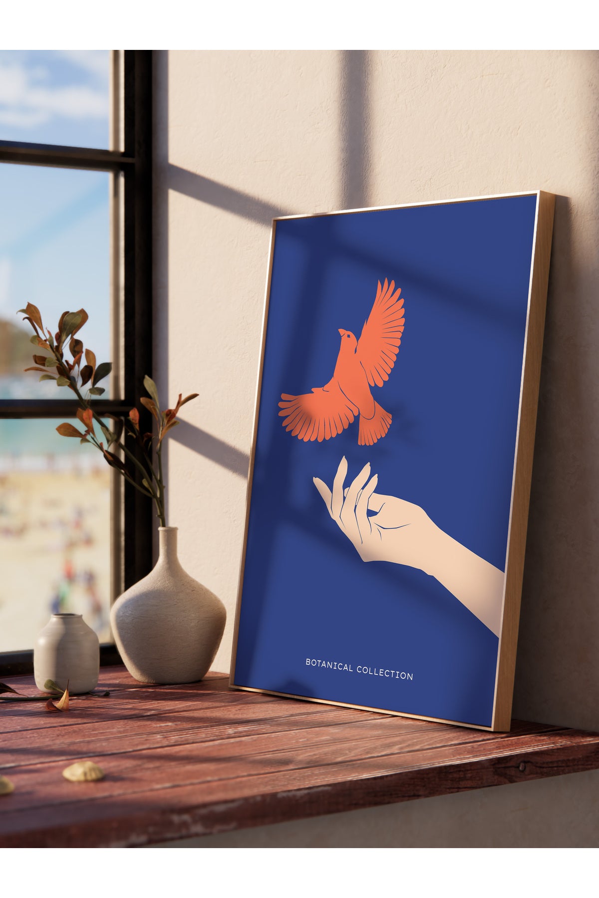 Estetik Duvar Posteri - Estetik Çizim Çerçevesiz Poster - Yatak Odası, Salon, Mutfak Duvar Dekoru