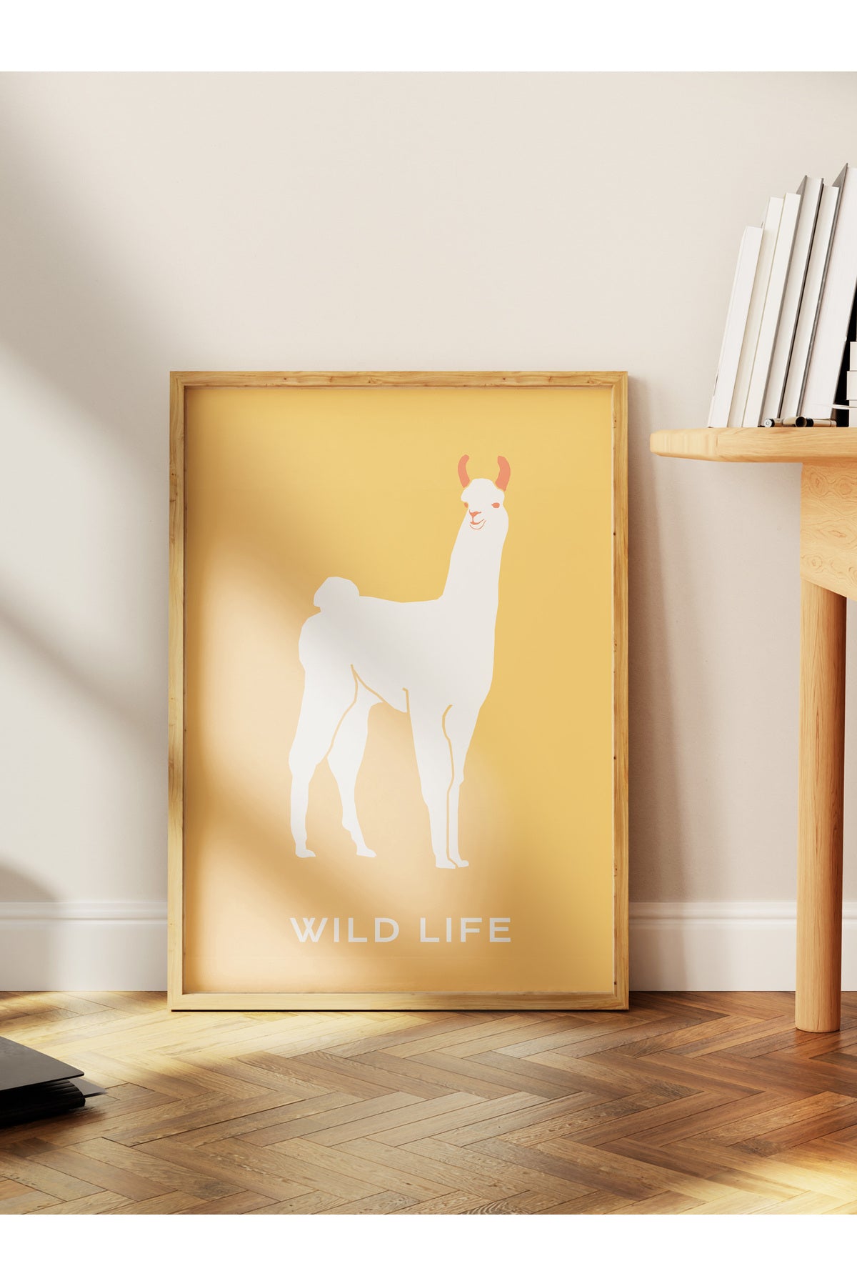 Estetik Duvar Posteri - Estetik Çizim Çerçevesiz Poster - Yatak Odası, Salon, Mutfak Duvar Dekoru