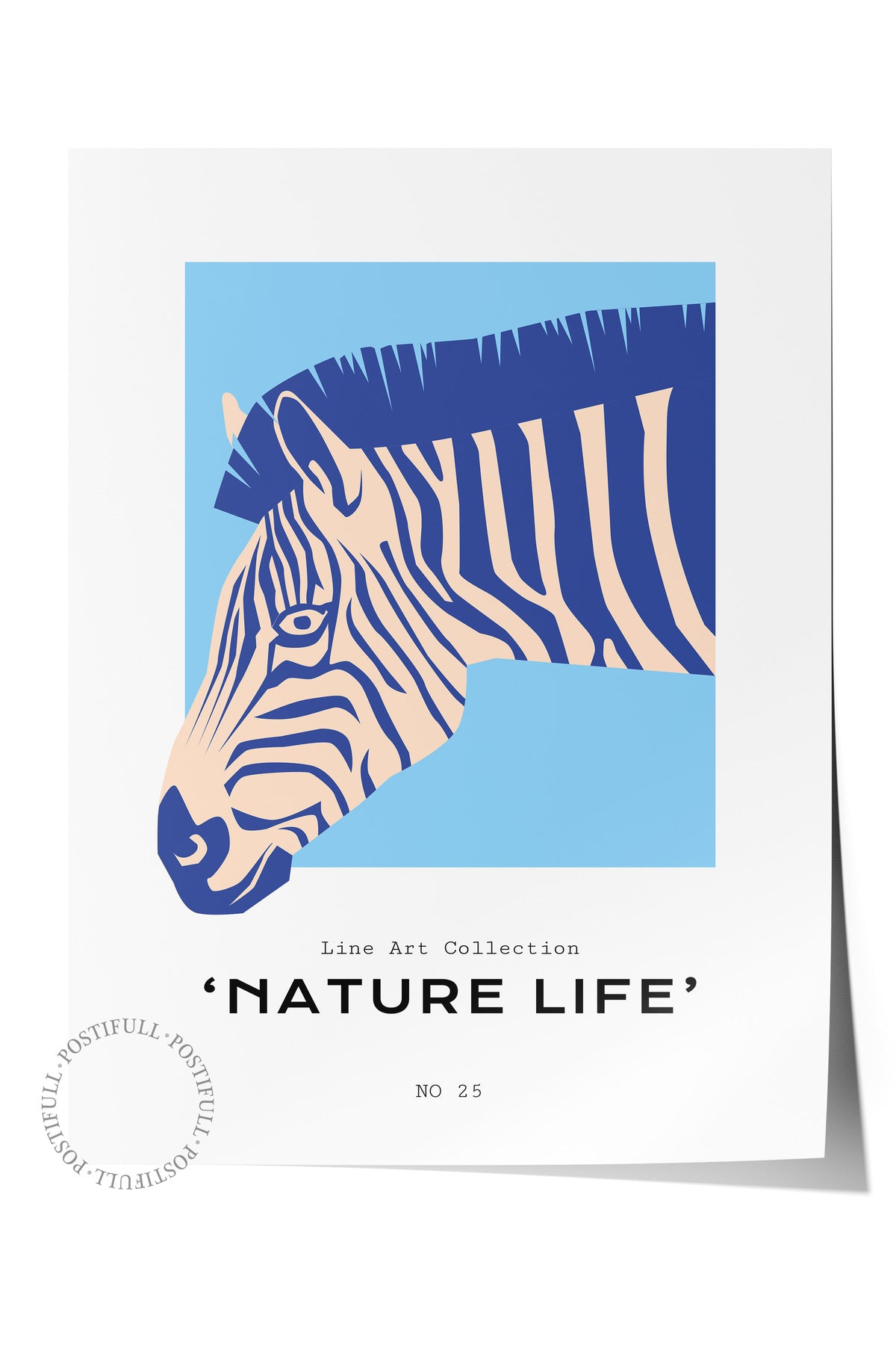 Estetik Duvar Posteri - Estetik Çizim Çerçevesiz Poster - Yatak Odası, Salon, Mutfak Duvar Dekoru