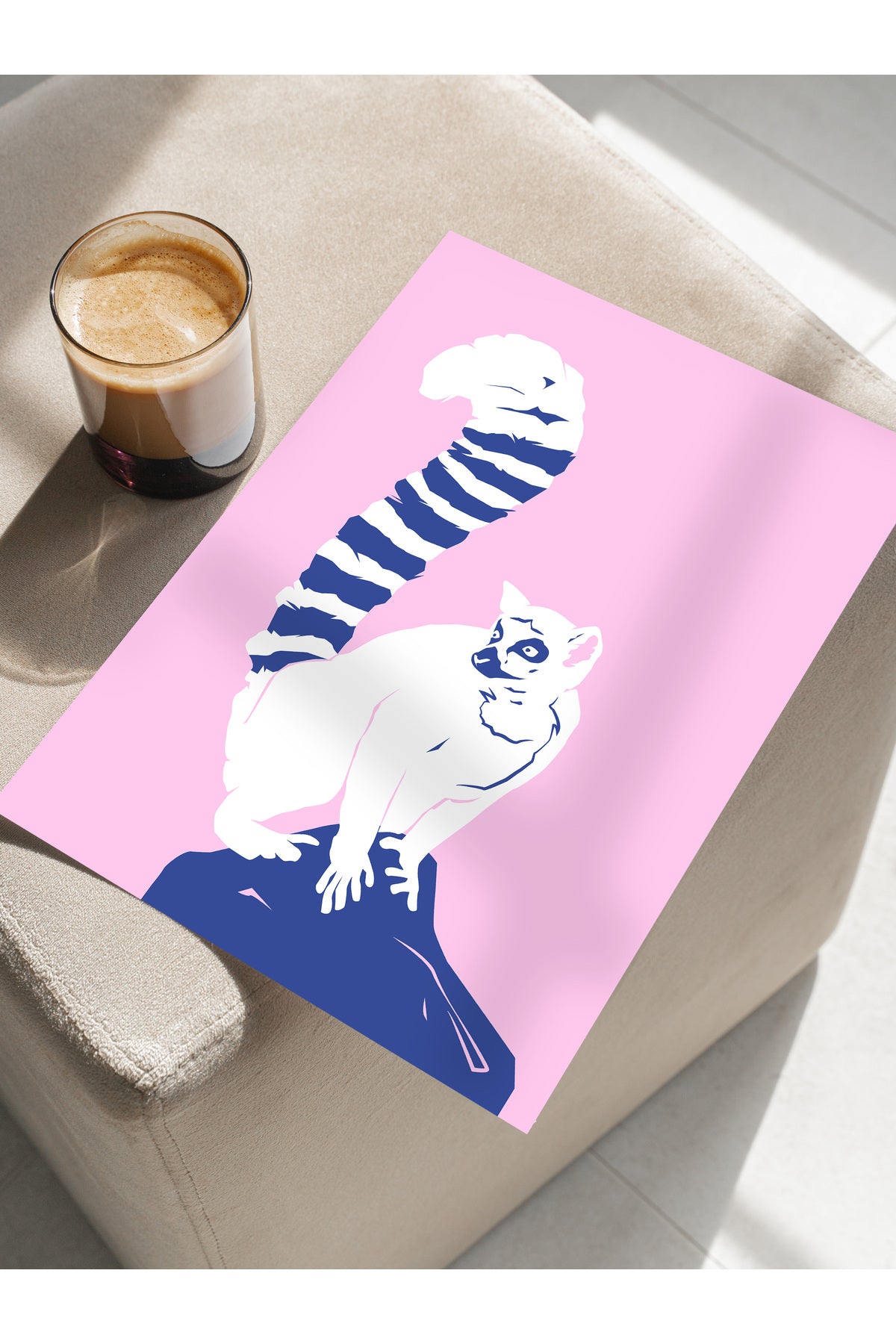 Estetik Duvar Posteri - Estetik Çizim Çerçevesiz Poster - Yatak Odası, Salon, Mutfak Duvar Dekoru