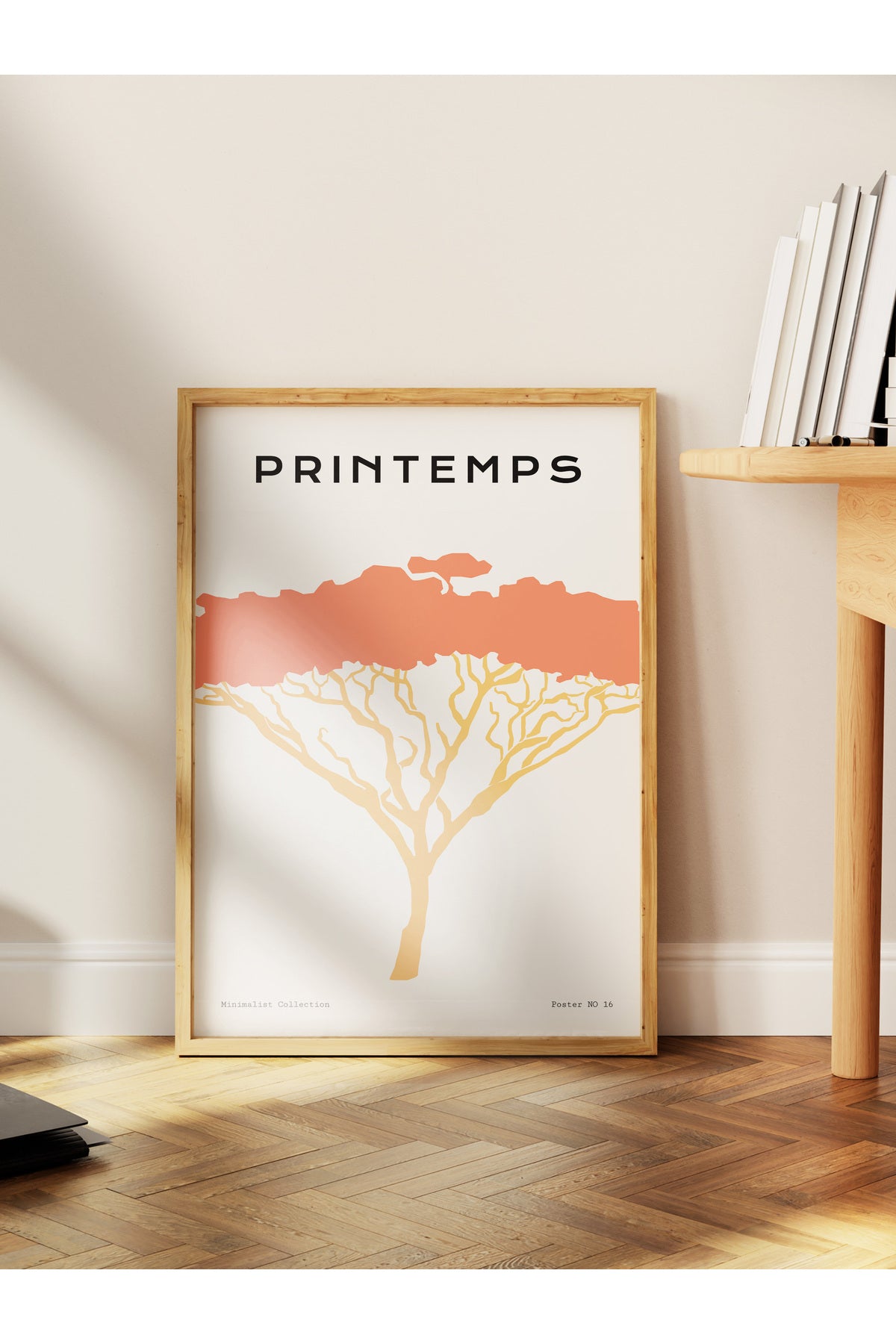 Estetik Duvar Posteri - Estetik Çizim Çerçevesiz Poster - Yatak Odası, Salon, Mutfak Duvar Dekoru