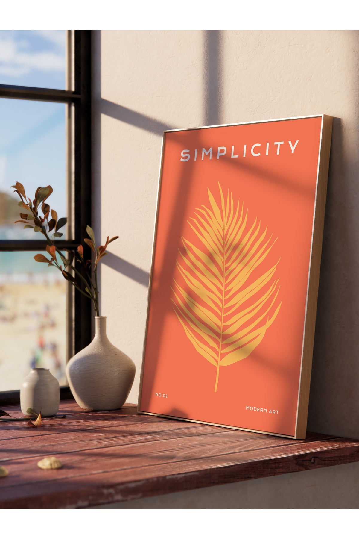 Estetik Duvar Posteri - Estetik Çizim Çerçevesiz Poster - Yatak Odası, Salon, Mutfak Duvar Dekoru