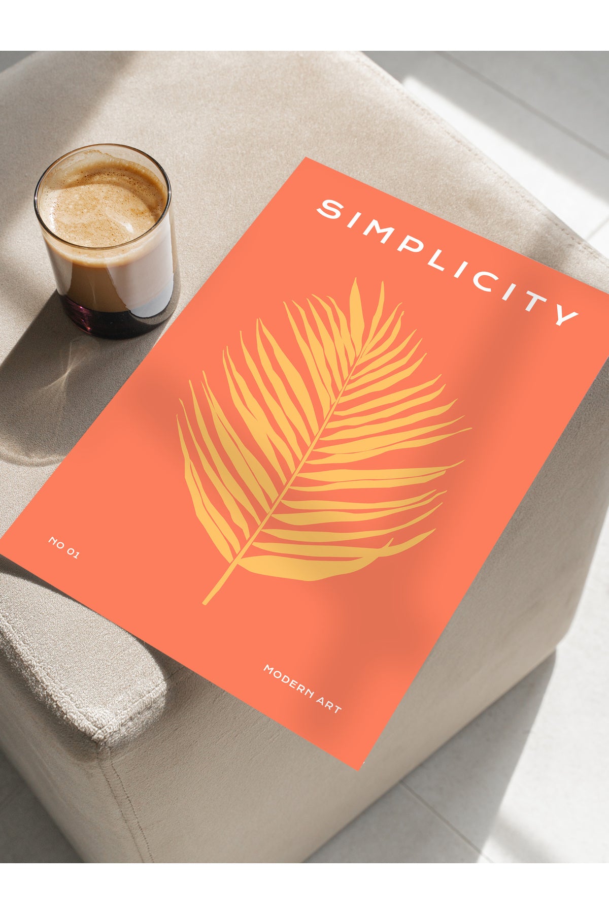 Estetik Duvar Posteri - Estetik Çizim Çerçevesiz Poster - Yatak Odası, Salon, Mutfak Duvar Dekoru