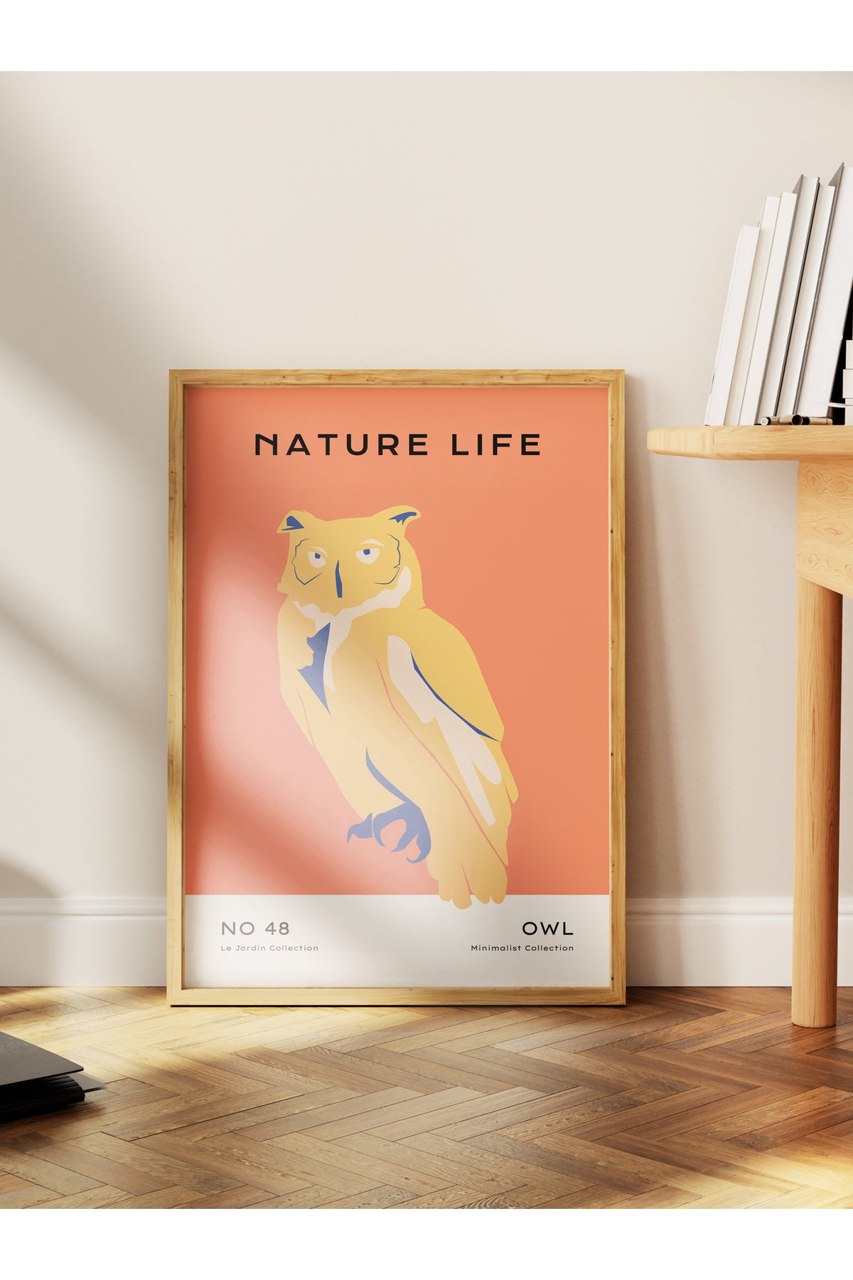 Estetik Duvar Posteri - Estetik Çizim Çerçevesiz Poster - Yatak Odası, Salon, Mutfak Duvar Dekoru