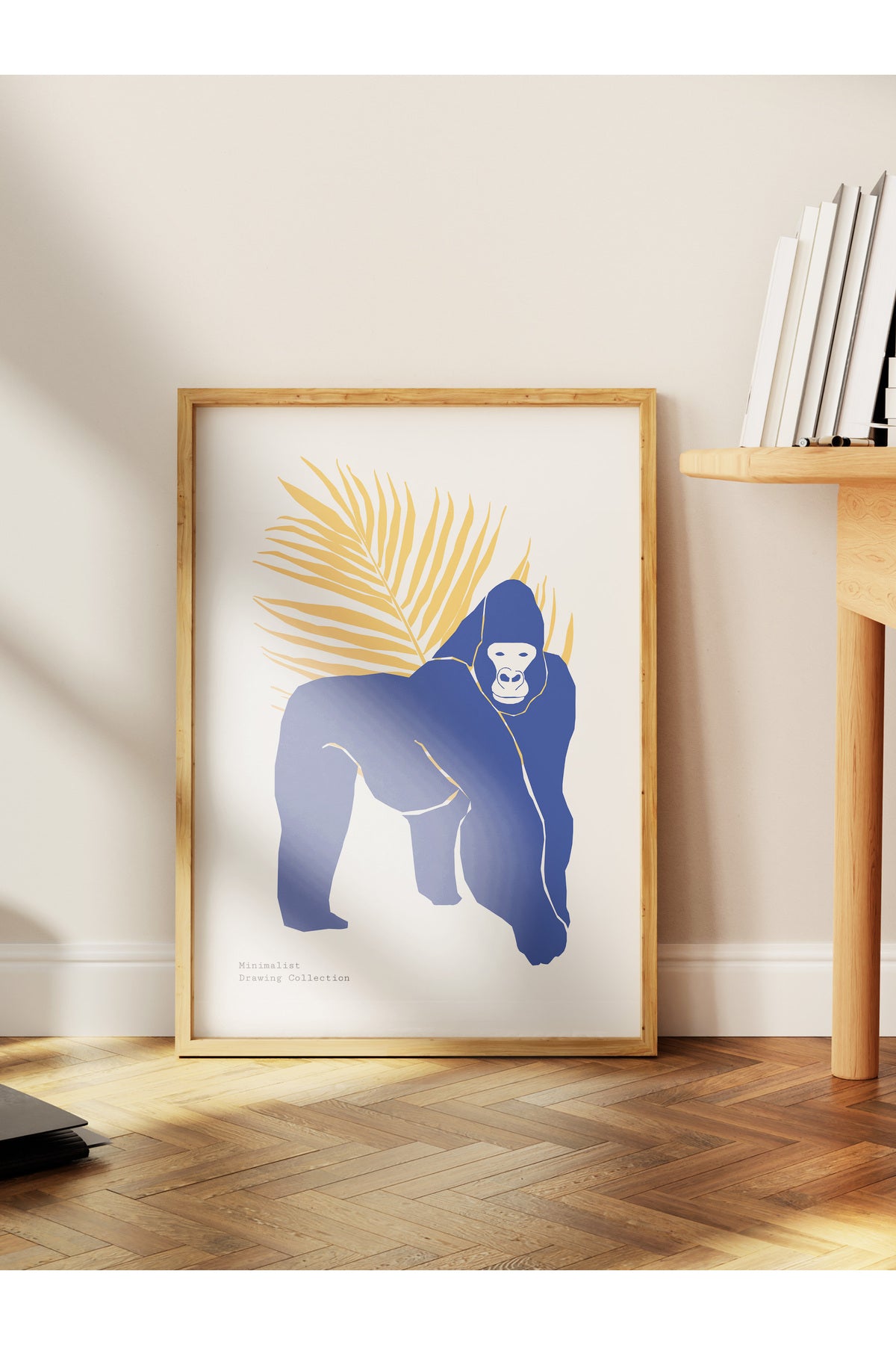 Estetik Duvar Posteri - Estetik Çizim Çerçevesiz Poster - Yatak Odası, Salon, Mutfak Duvar Dekoru