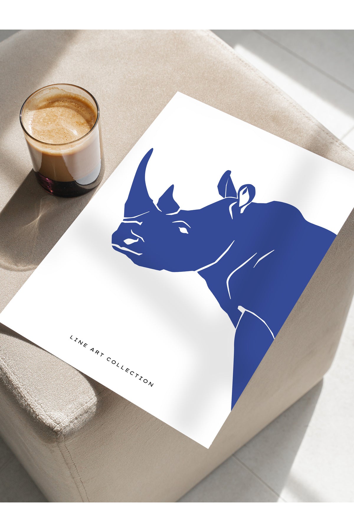 Estetik Duvar Posteri - Estetik Çizim Çerçevesiz Poster - Yatak Odası, Salon, Mutfak Duvar Dekoru