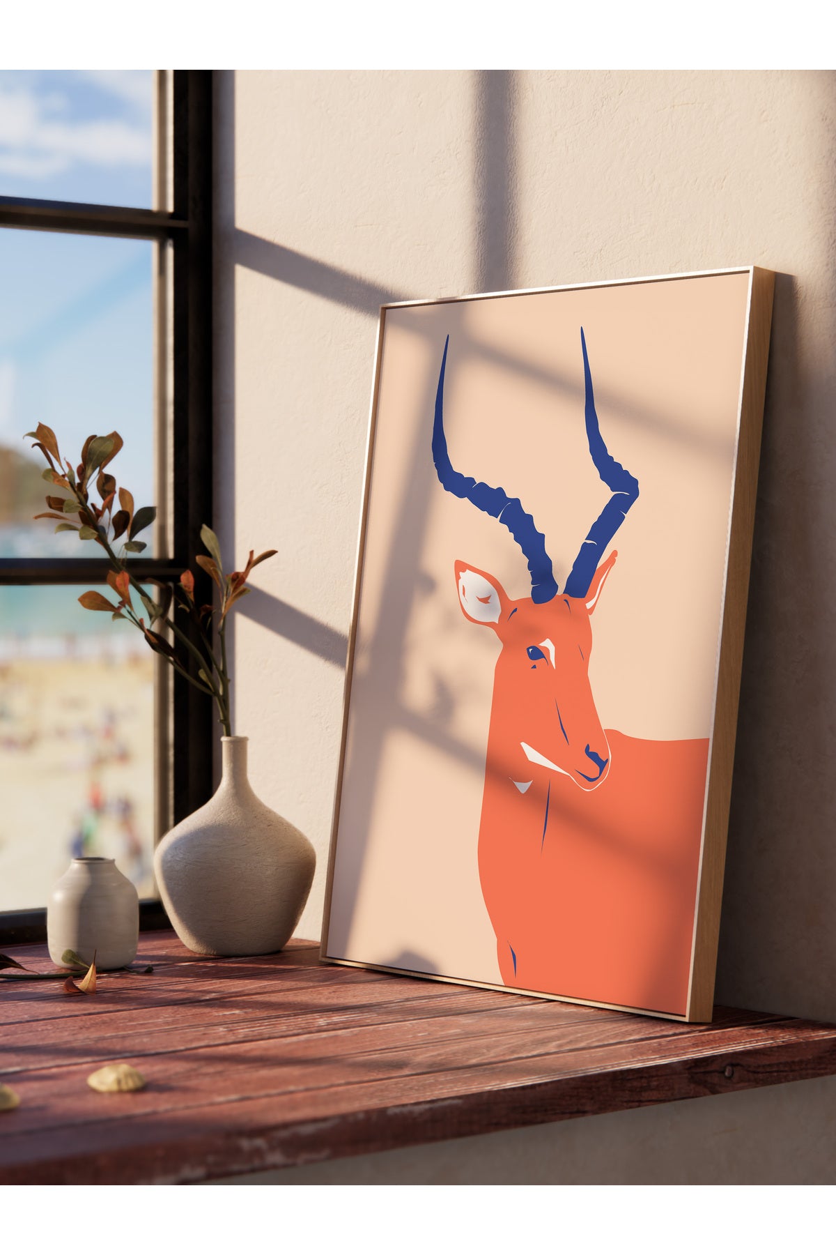 Estetik Duvar Posteri - Estetik Çizim Çerçevesiz Poster - Yatak Odası, Salon, Mutfak Duvar Dekoru