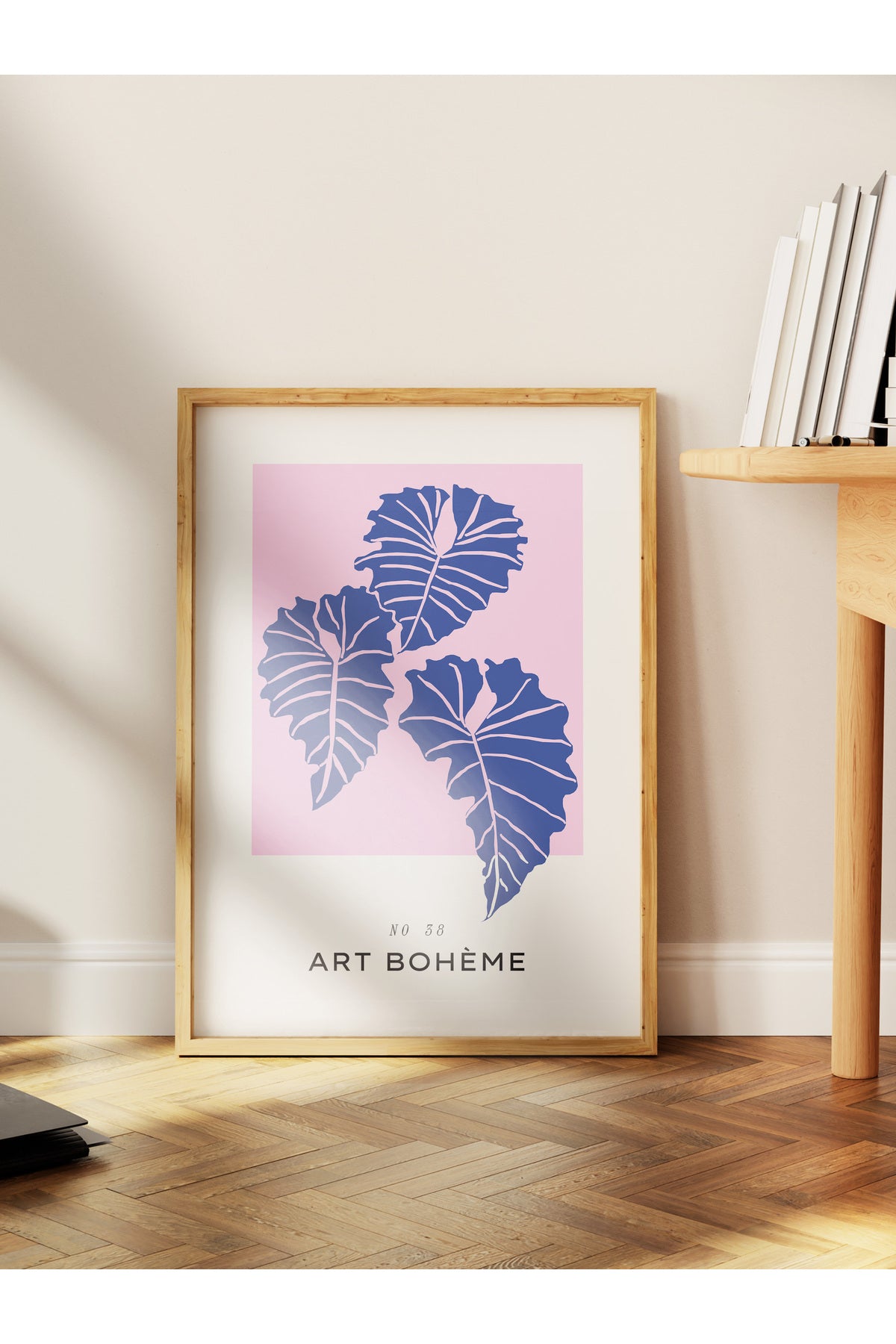 Estetik Duvar Posteri - Estetik Çizim Çerçevesiz Poster - Yatak Odası, Salon, Mutfak Duvar Dekoru