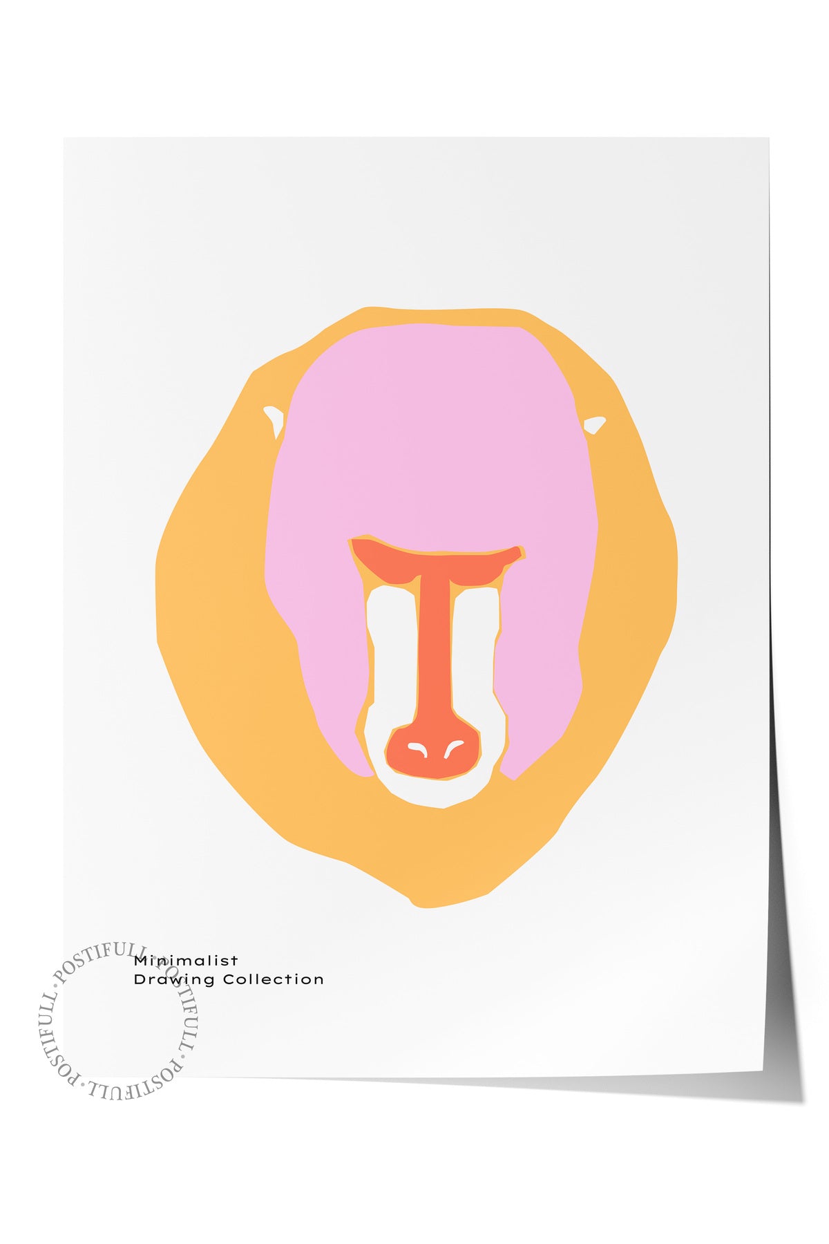 Estetik Duvar Posteri - Estetik Çizim Çerçevesiz Poster - Yatak Odası, Salon, Mutfak Duvar Dekoru