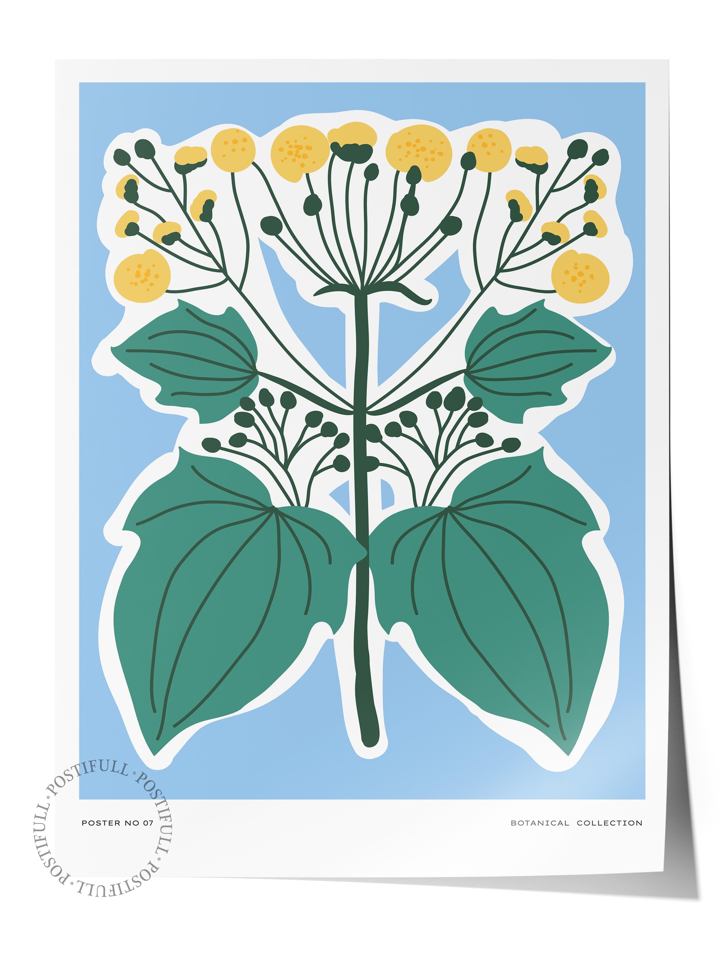 Estetik Duvar Posteri - Estetik Çizim Çerçevesiz Poster - Yatak Odası, Salon, Mutfak Duvar Dekoru