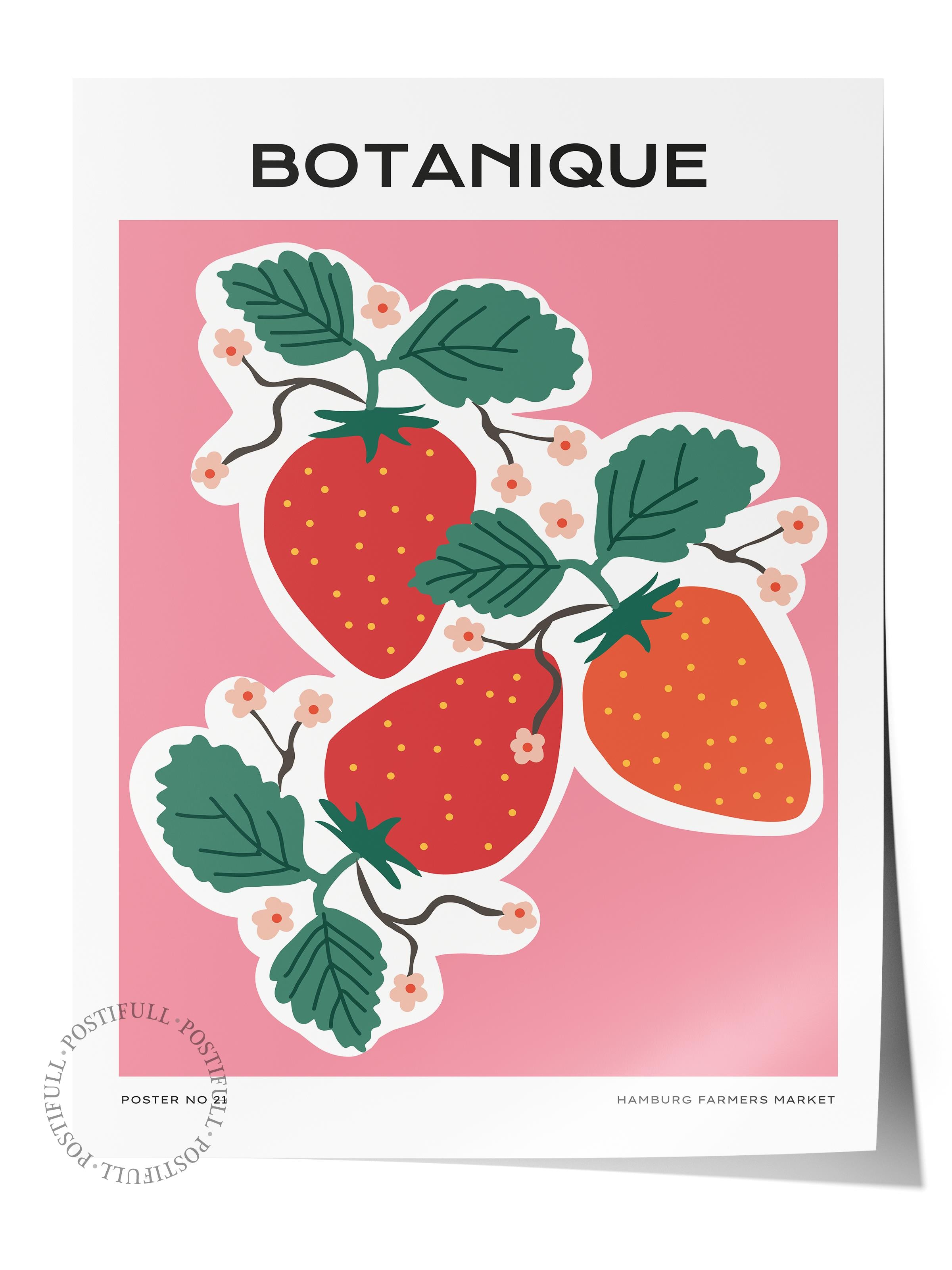 Estetik Duvar Posteri - Estetik Çizim Çerçevesiz Poster - Yatak Odası, Salon, Mutfak Duvar Dekoru