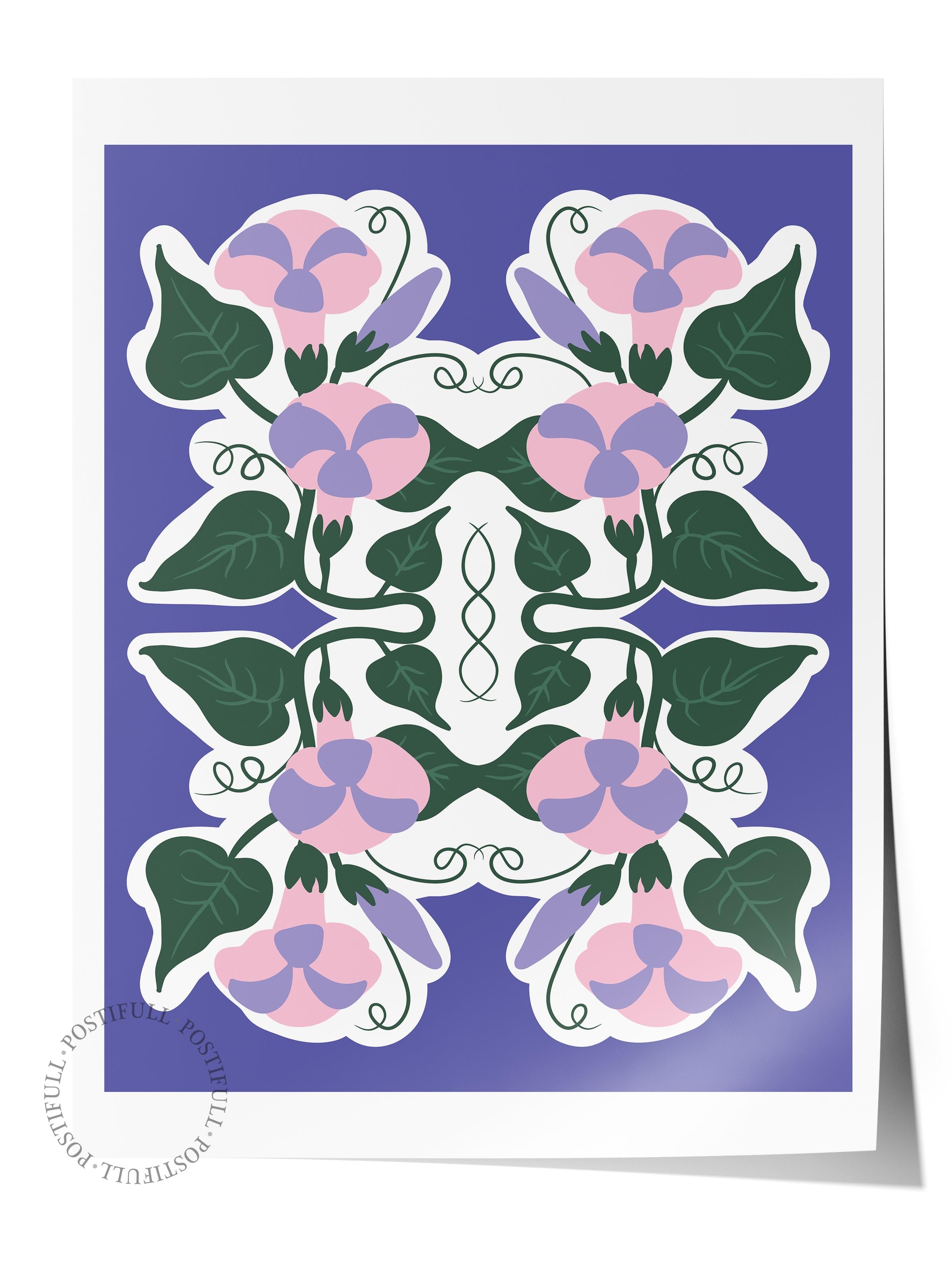 Estetik Duvar Posteri - Estetik Çizim Çerçevesiz Poster - Yatak Odası, Salon, Mutfak Duvar Dekoru