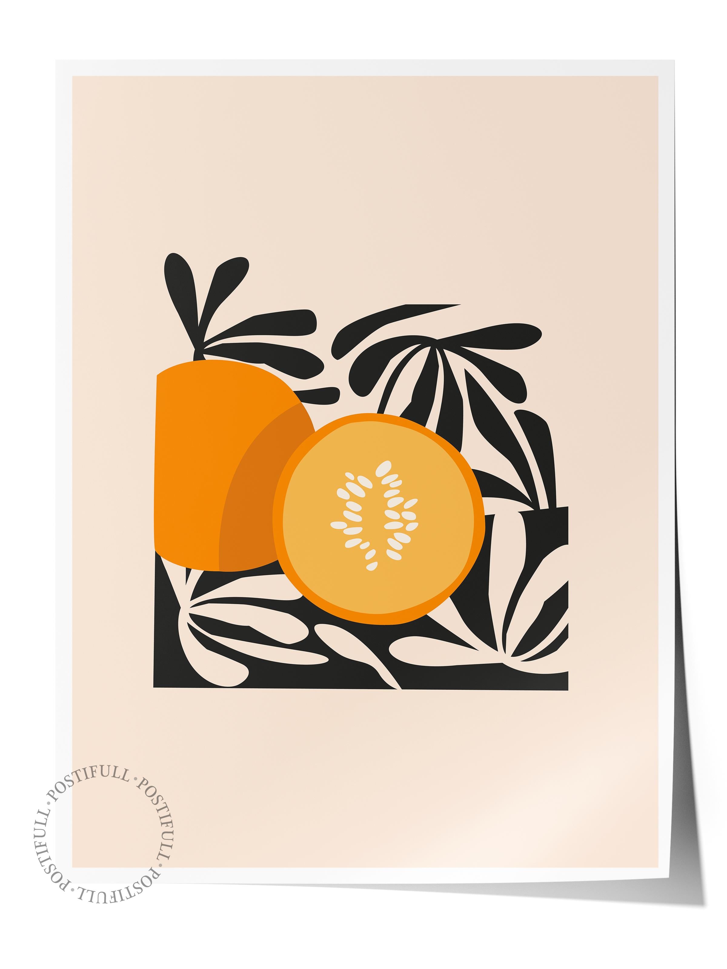 Estetik Duvar Posteri - Estetik Çizim Çerçevesiz Poster - Yatak Odası, Salon, Mutfak Duvar Dekoru