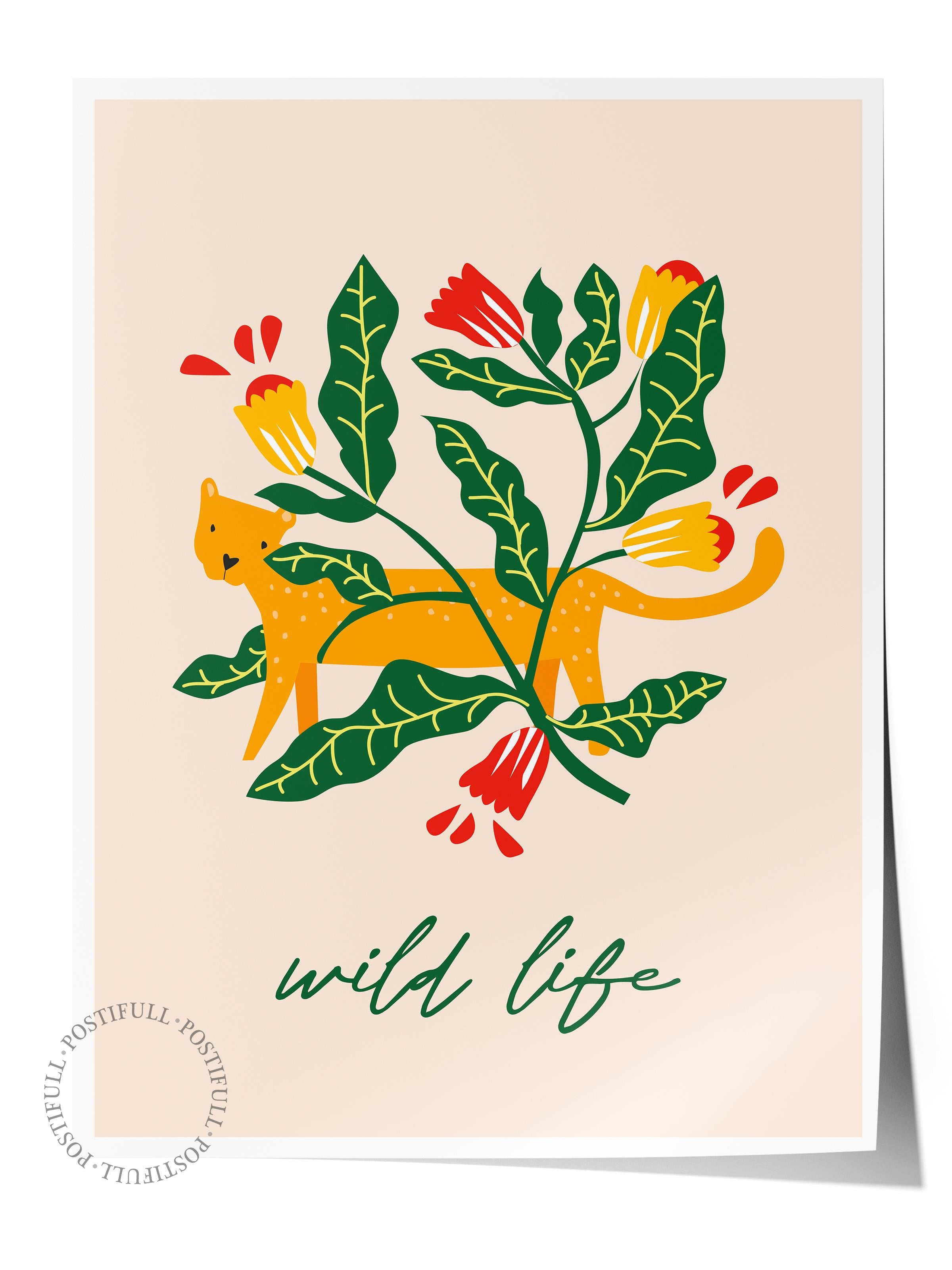 Estetik Duvar Posteri - Estetik Çizim Çerçevesiz Poster - Yatak Odası, Salon, Mutfak Duvar Dekoru