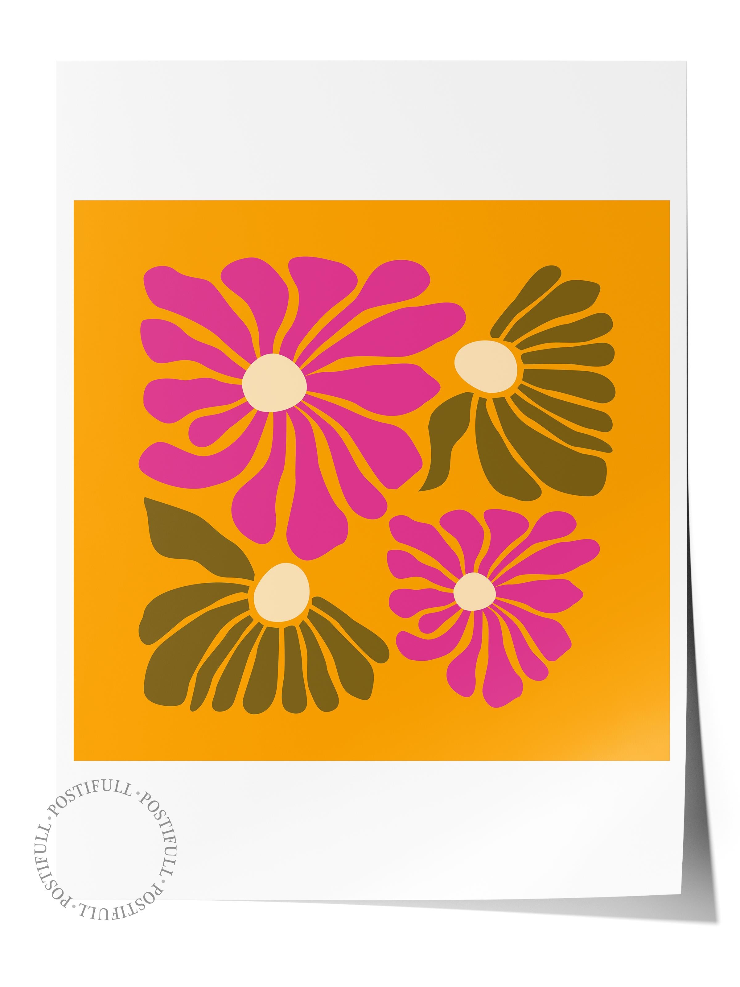 Estetik Duvar Posteri - Estetik Çizim Çerçevesiz Poster - Yatak Odası, Salon, Mutfak Duvar Dekoru