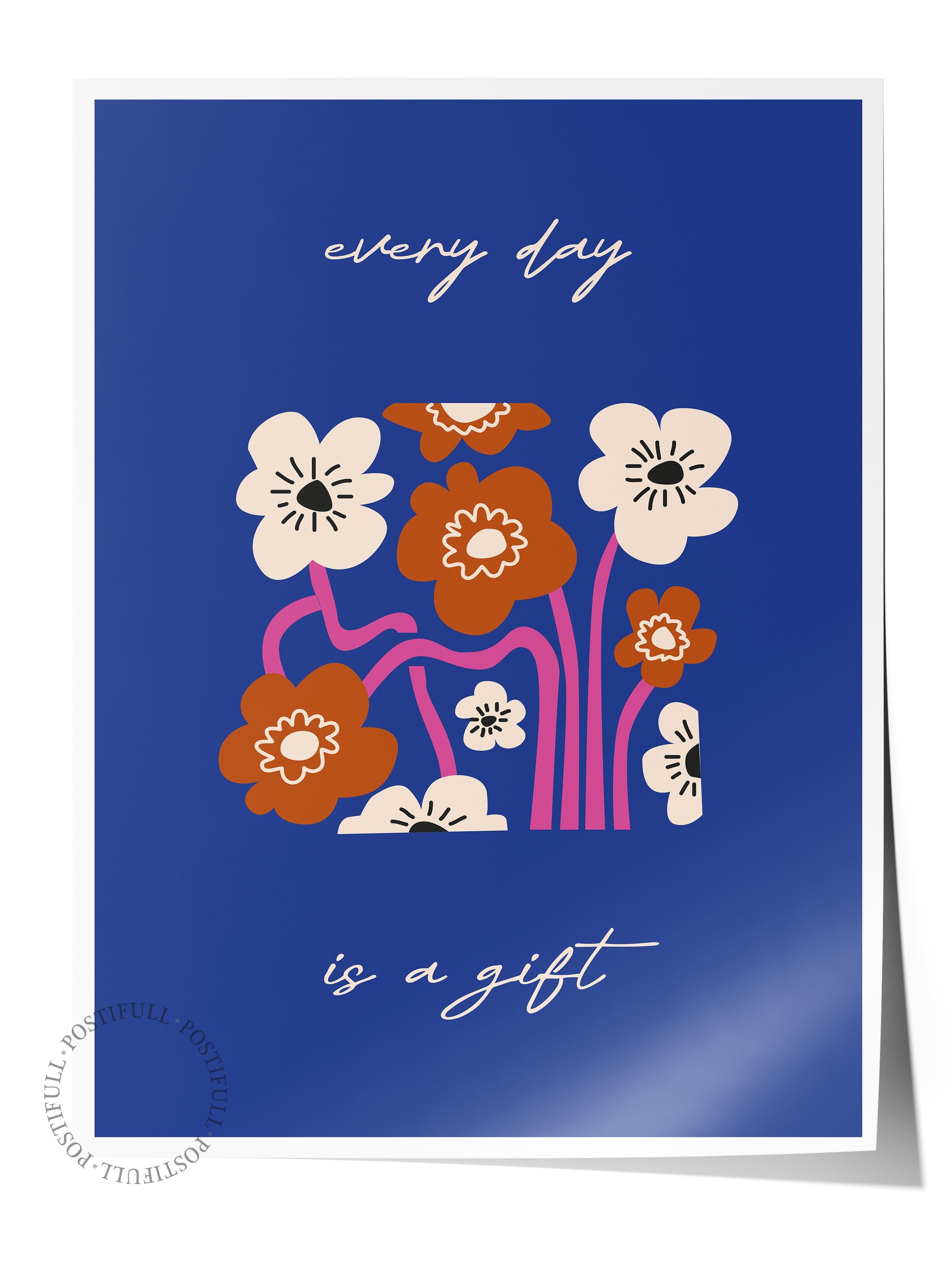 Estetik Duvar Posteri - Estetik Çizim Çerçevesiz Poster - Yatak Odası, Salon, Mutfak Duvar Dekoru