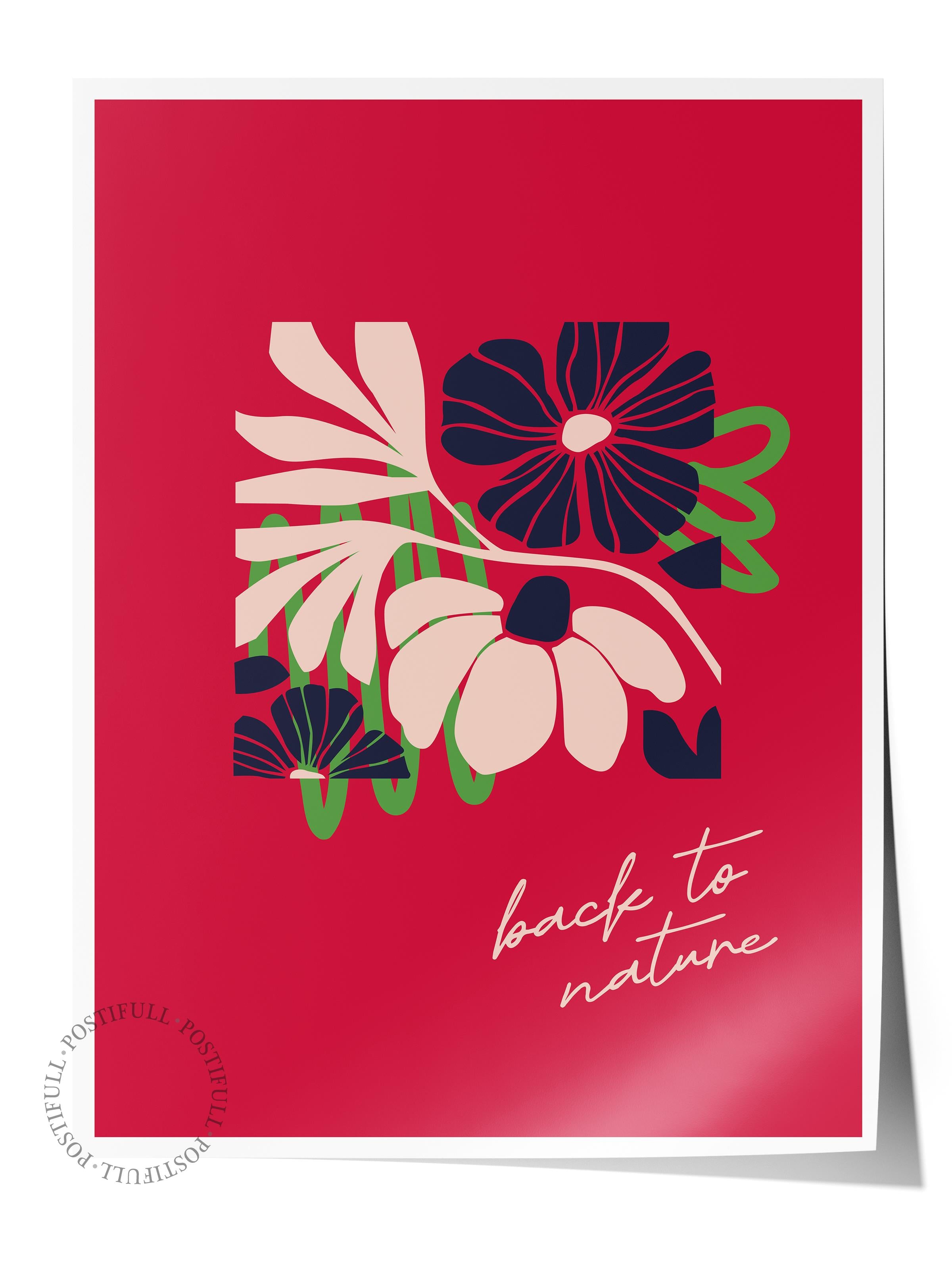 Estetik Duvar Posteri - Estetik Çizim Çerçevesiz Poster - Yatak Odası, Salon, Mutfak Duvar Dekoru