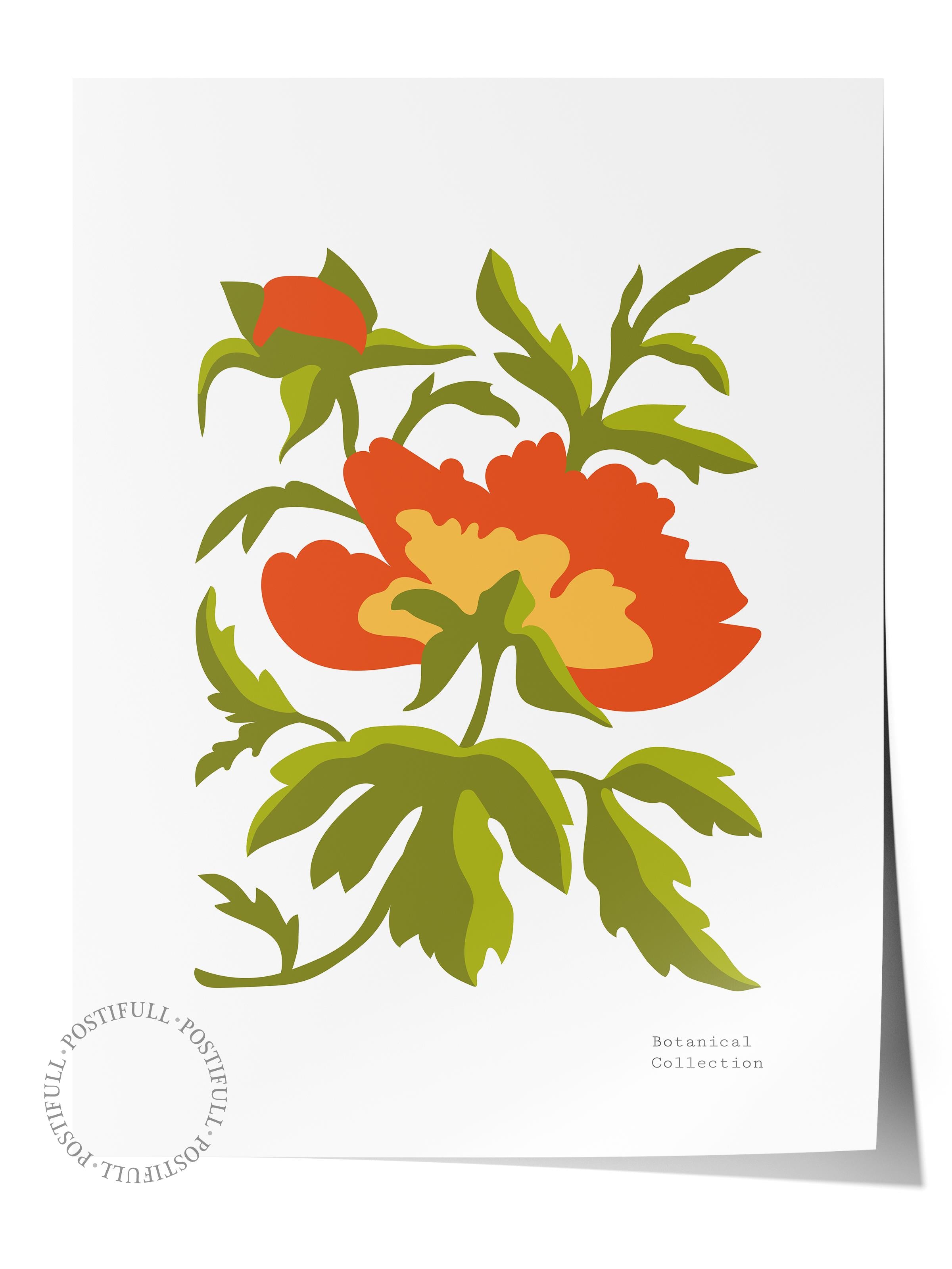 Estetik Duvar Posteri - Estetik Çizim Çerçevesiz Poster - Yatak Odası, Salon, Mutfak Duvar Dekoru