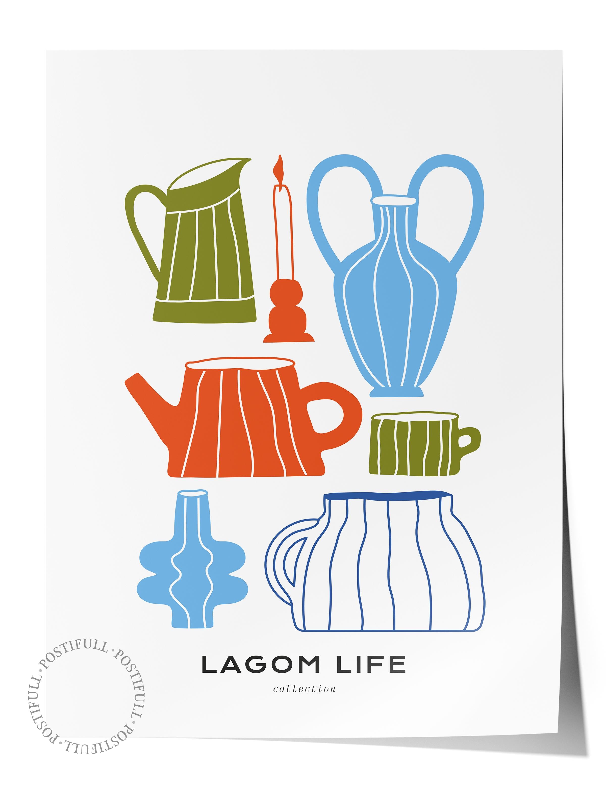 Estetik Duvar Posteri - Estetik Çizim Çerçevesiz Poster - Yatak Odası, Salon, Mutfak Duvar Dekoru