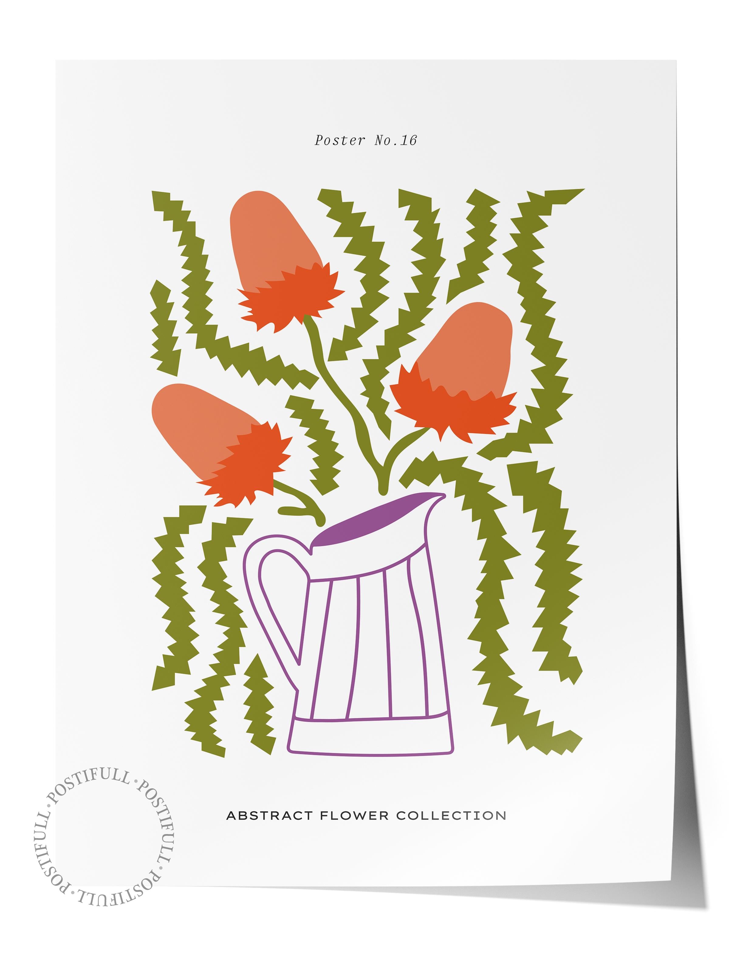 Estetik Duvar Posteri - Estetik Çizim Çerçevesiz Poster - Yatak Odası, Salon, Mutfak Duvar Dekoru