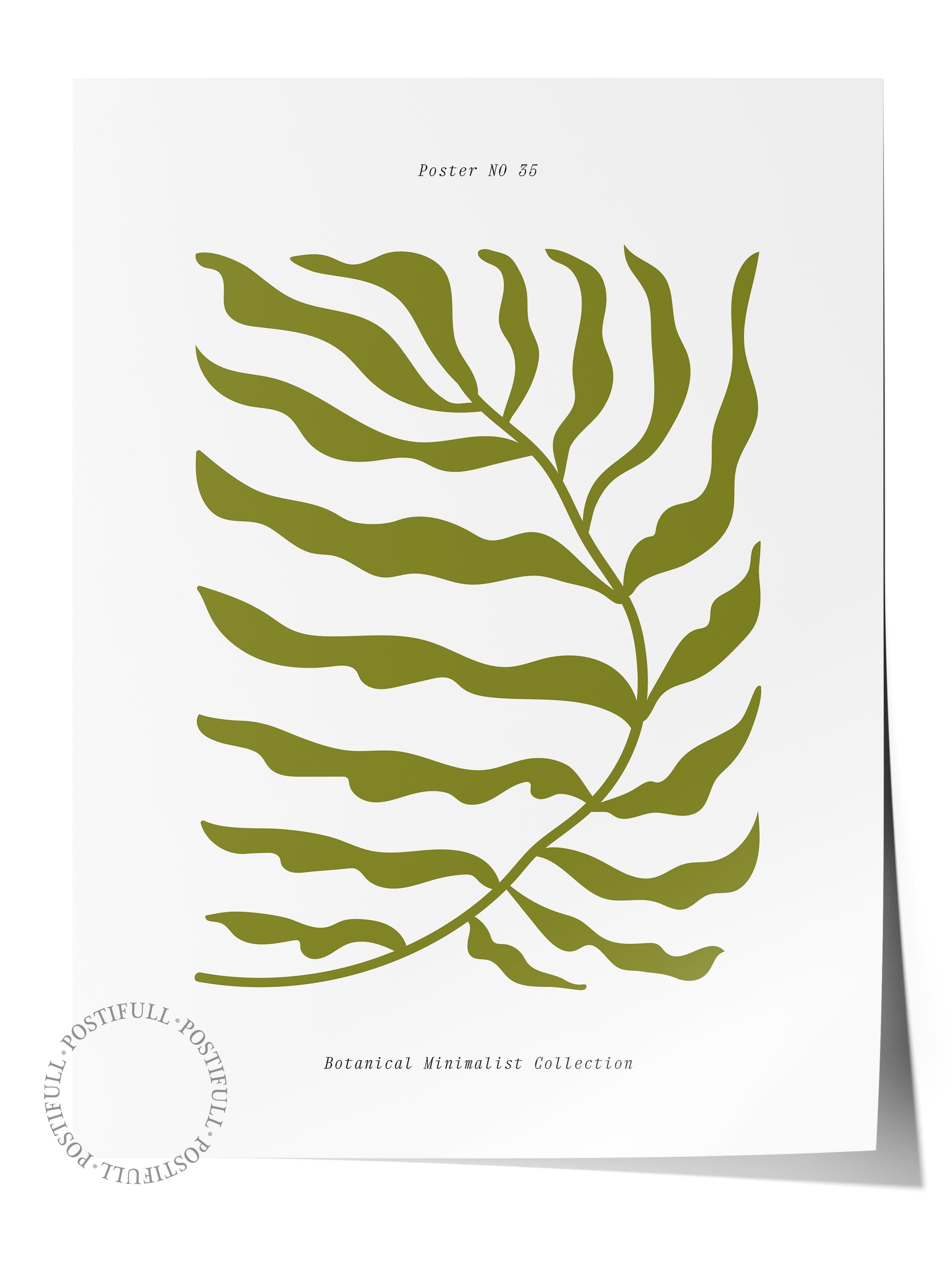 Estetik Duvar Posteri - Estetik Çizim Çerçevesiz Poster - Yatak Odası, Salon, Mutfak Duvar Dekoru