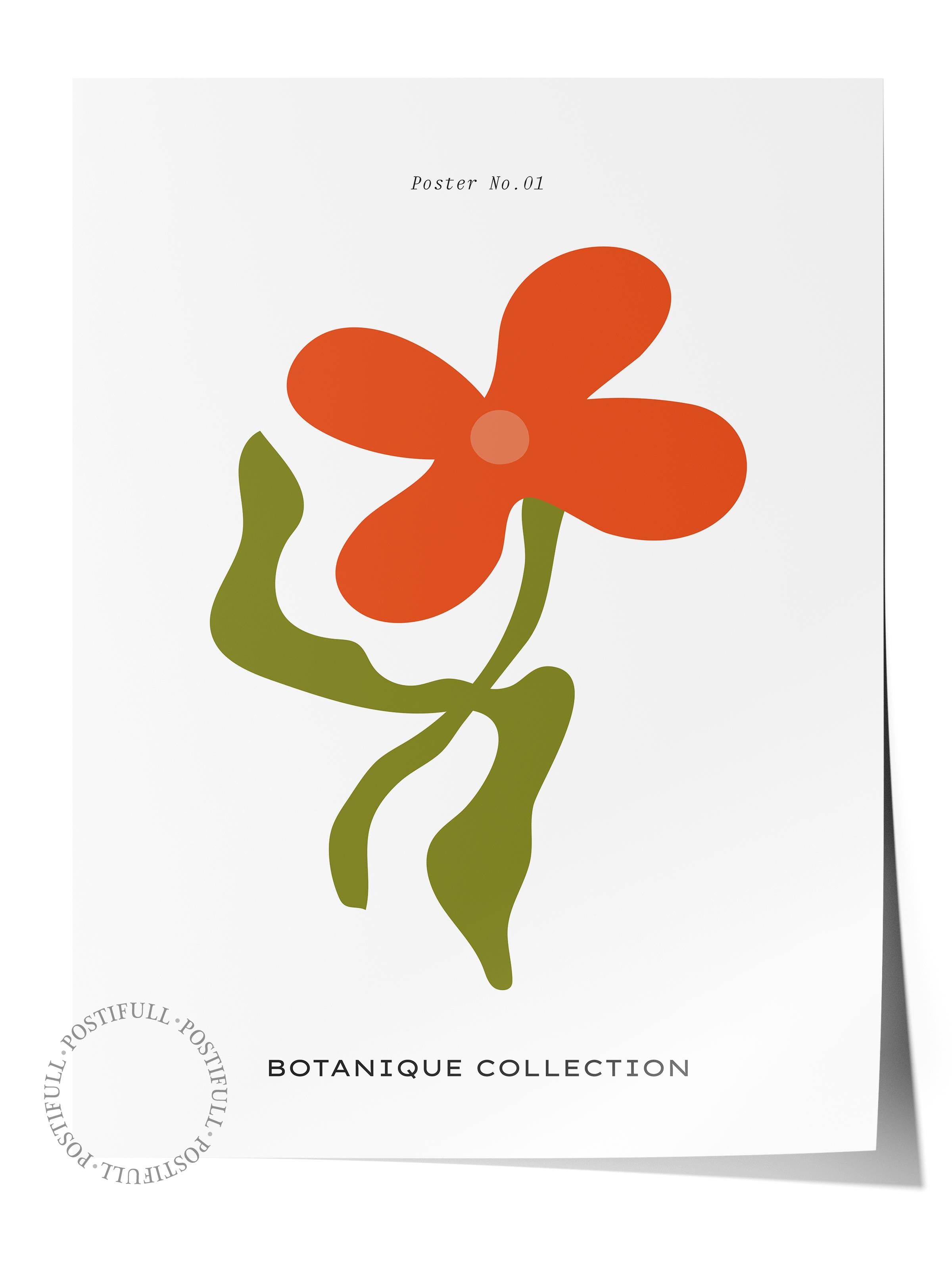 Estetik Duvar Posteri - Estetik Çizim Çerçevesiz Poster - Yatak Odası, Salon, Mutfak Duvar Dekoru