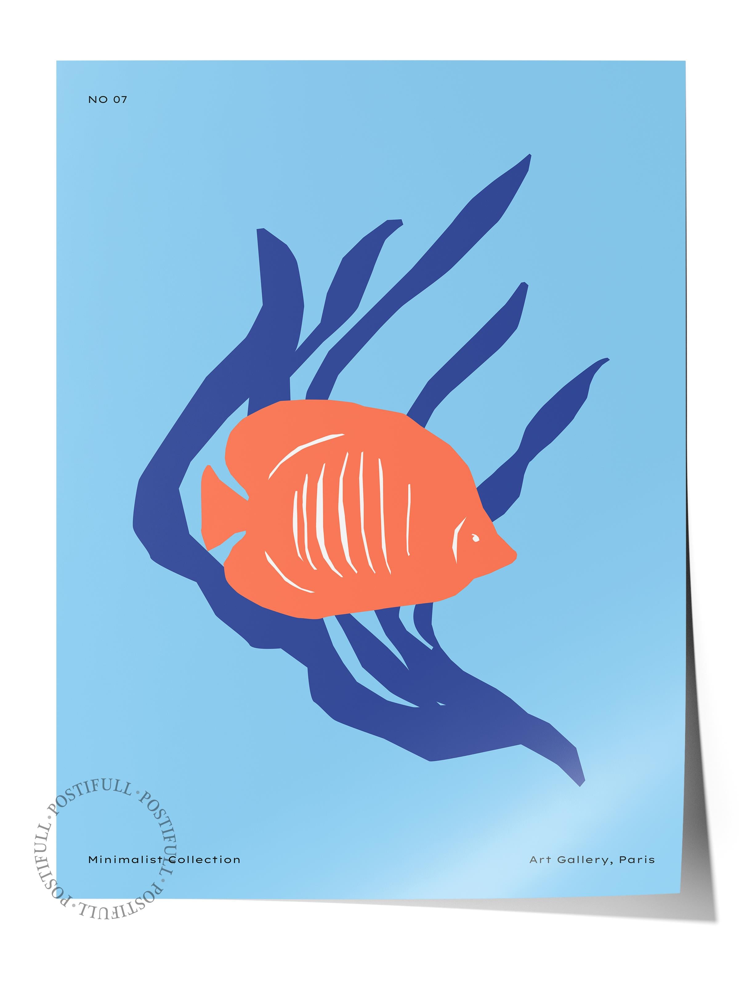 Estetik Duvar Posteri - Estetik Çizim Çerçevesiz Poster - Yatak Odası, Salon, Mutfak Duvar Dekoru