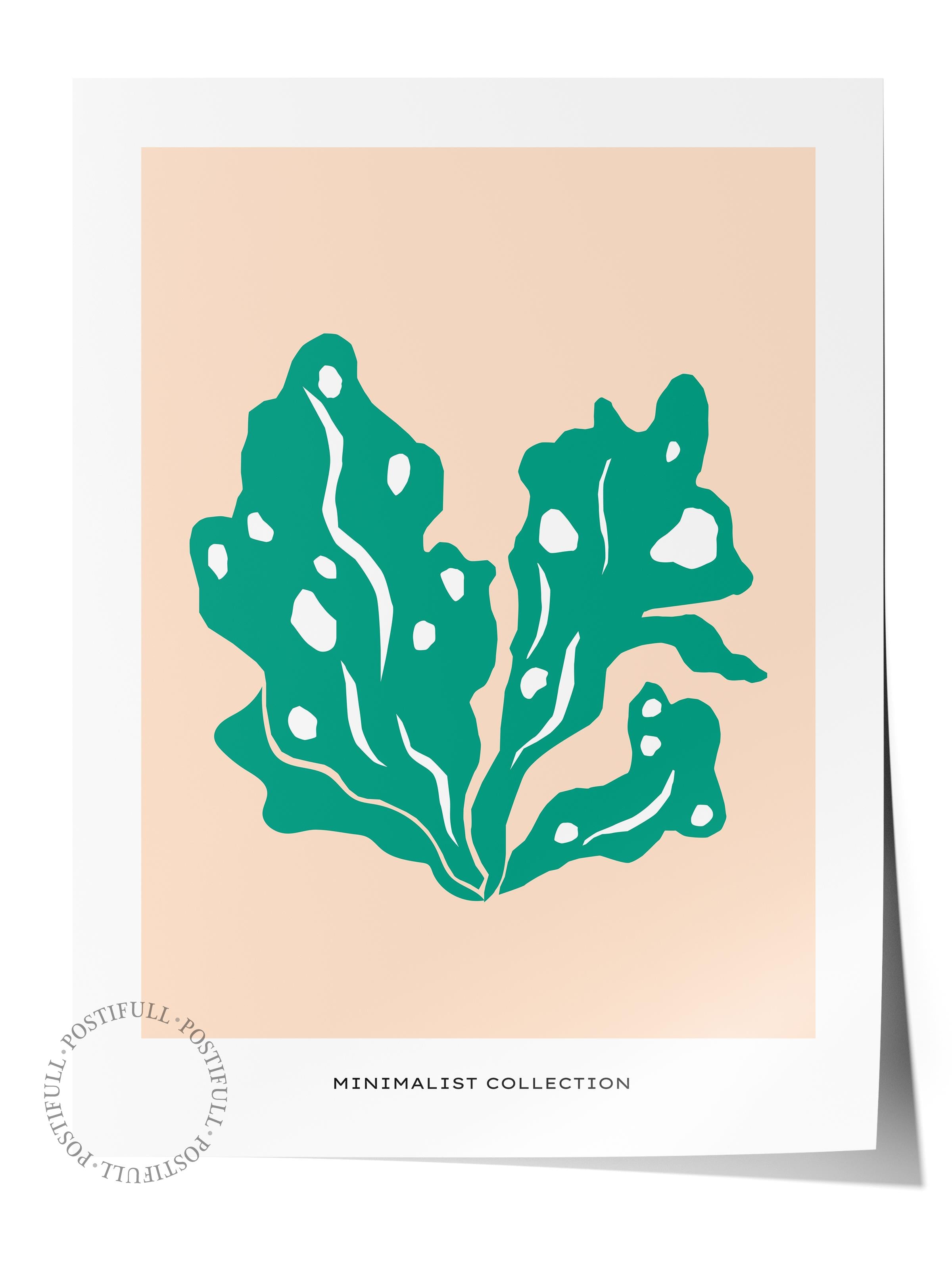 Estetik Duvar Posteri - Estetik Çizim Çerçevesiz Poster - Yatak Odası, Salon, Mutfak Duvar Dekoru