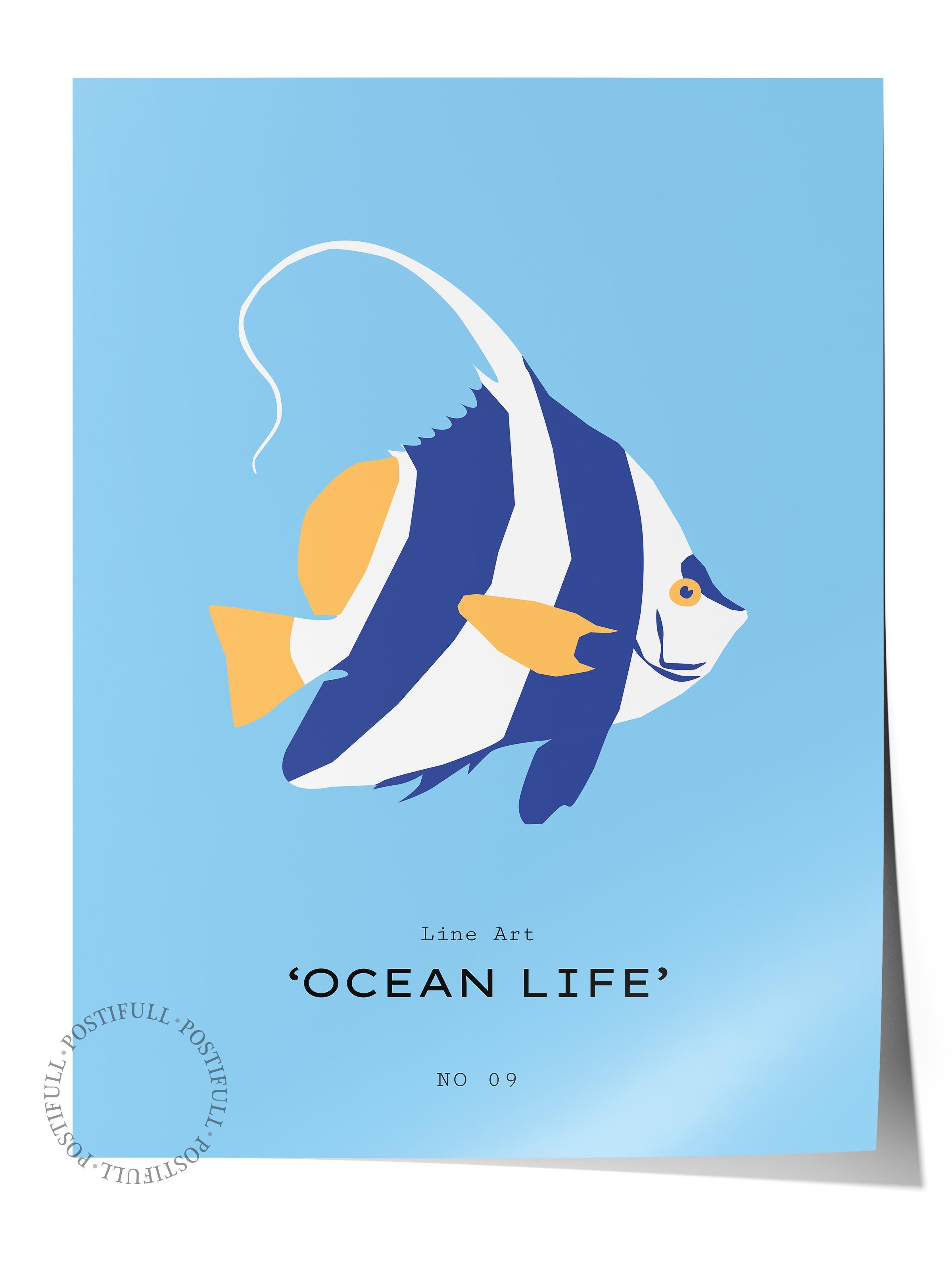 Estetik Duvar Posteri - Estetik Çizim Çerçevesiz Poster - Yatak Odası, Salon, Mutfak Duvar Dekoru