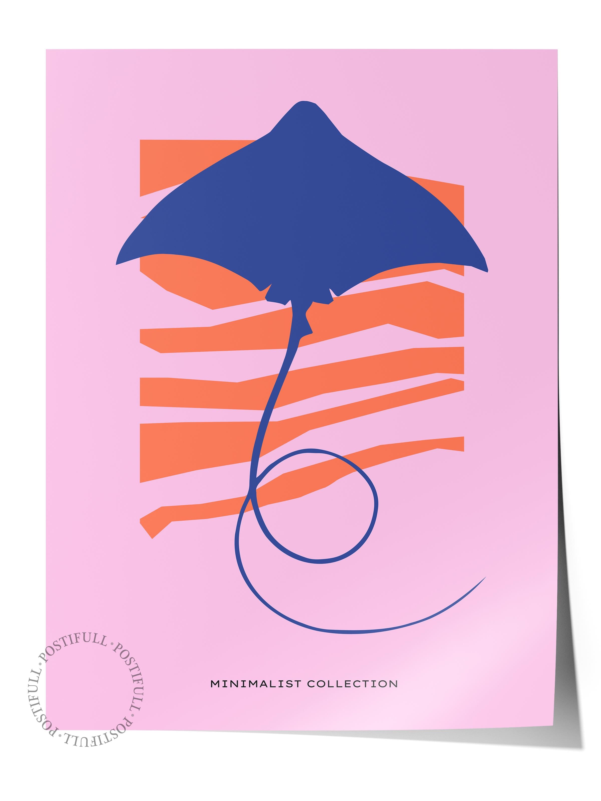 Estetik Duvar Posteri - Estetik Çizim Çerçevesiz Poster - Yatak Odası, Salon, Mutfak Duvar Dekoru