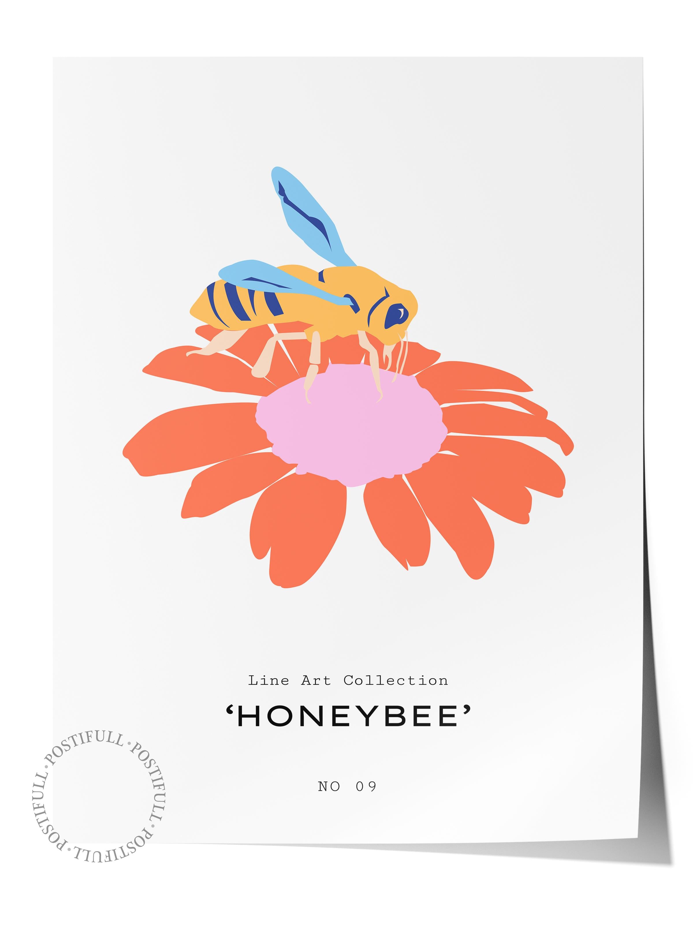 Estetik Duvar Posteri - Estetik Çizim Çerçevesiz Poster - Yatak Odası, Salon, Mutfak Duvar Dekoru