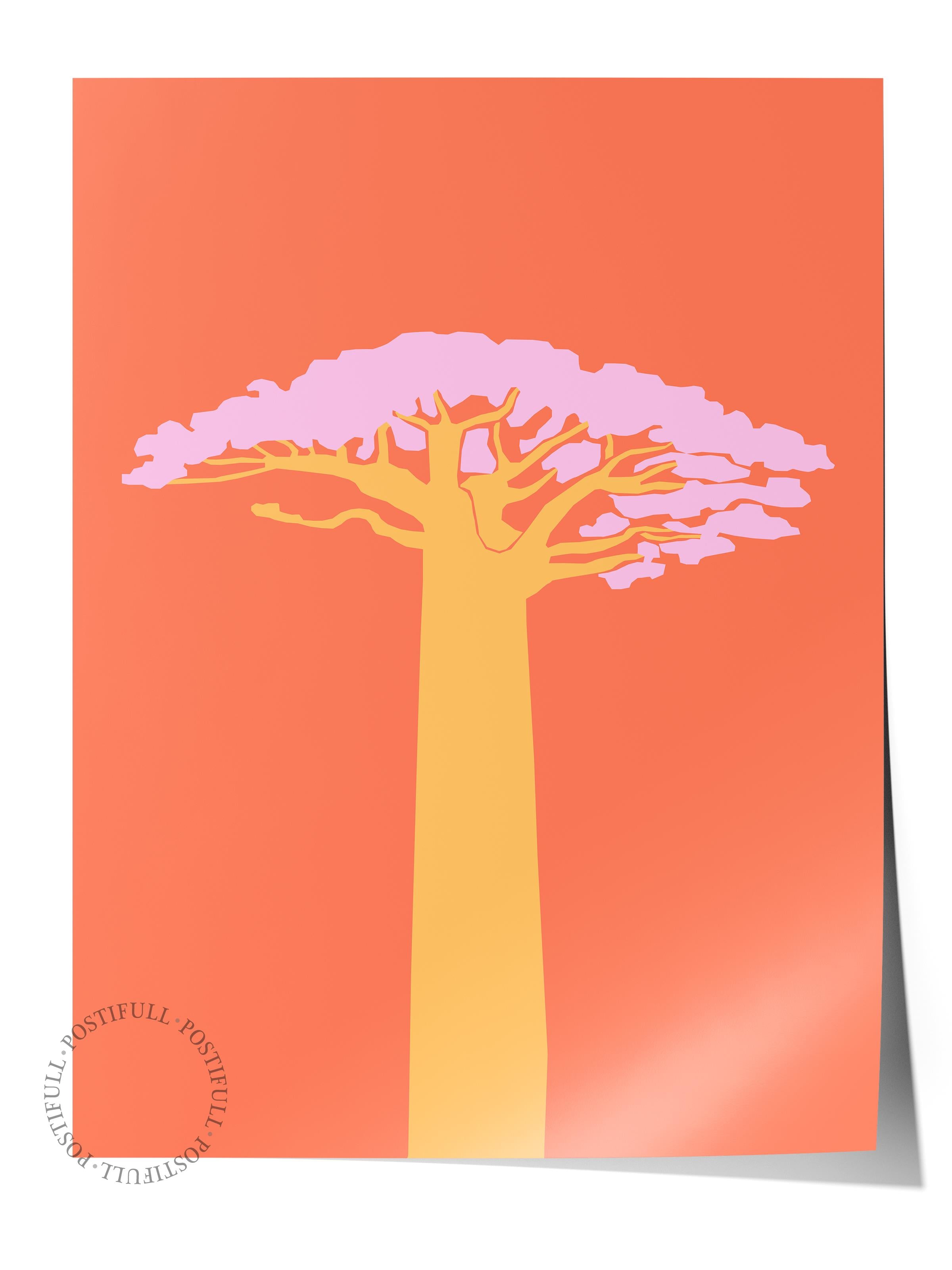 Estetik Duvar Posteri - Estetik Çizim Çerçevesiz Poster - Yatak Odası, Salon, Mutfak Duvar Dekoru