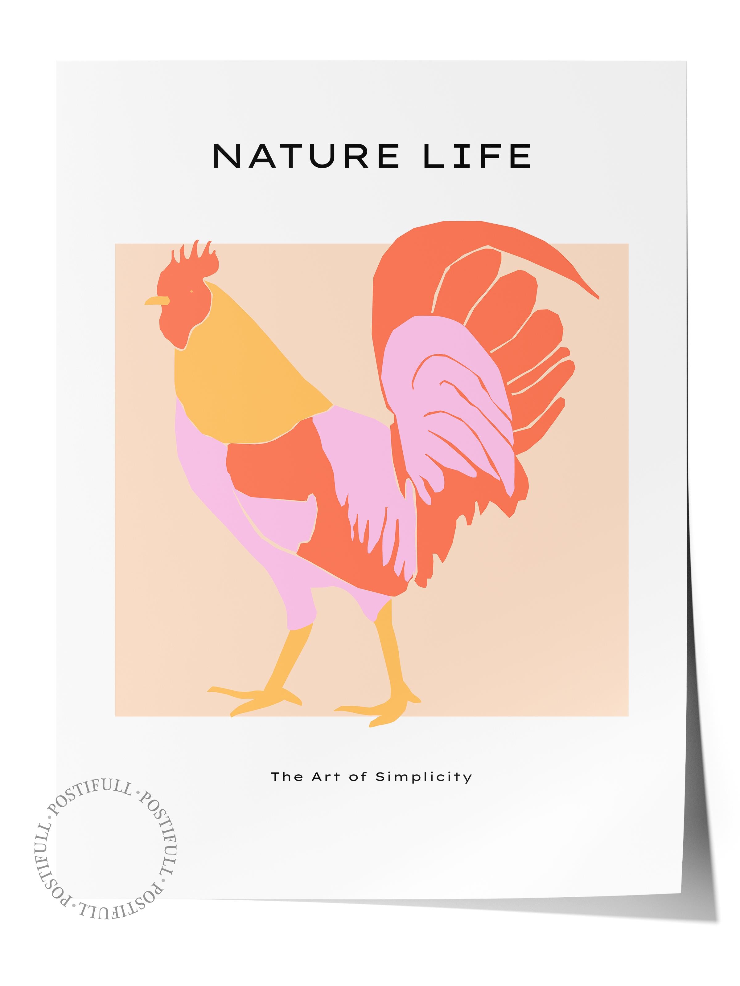 Estetik Duvar Posteri - Estetik Çizim Çerçevesiz Poster - Yatak Odası, Salon, Mutfak Duvar Dekoru