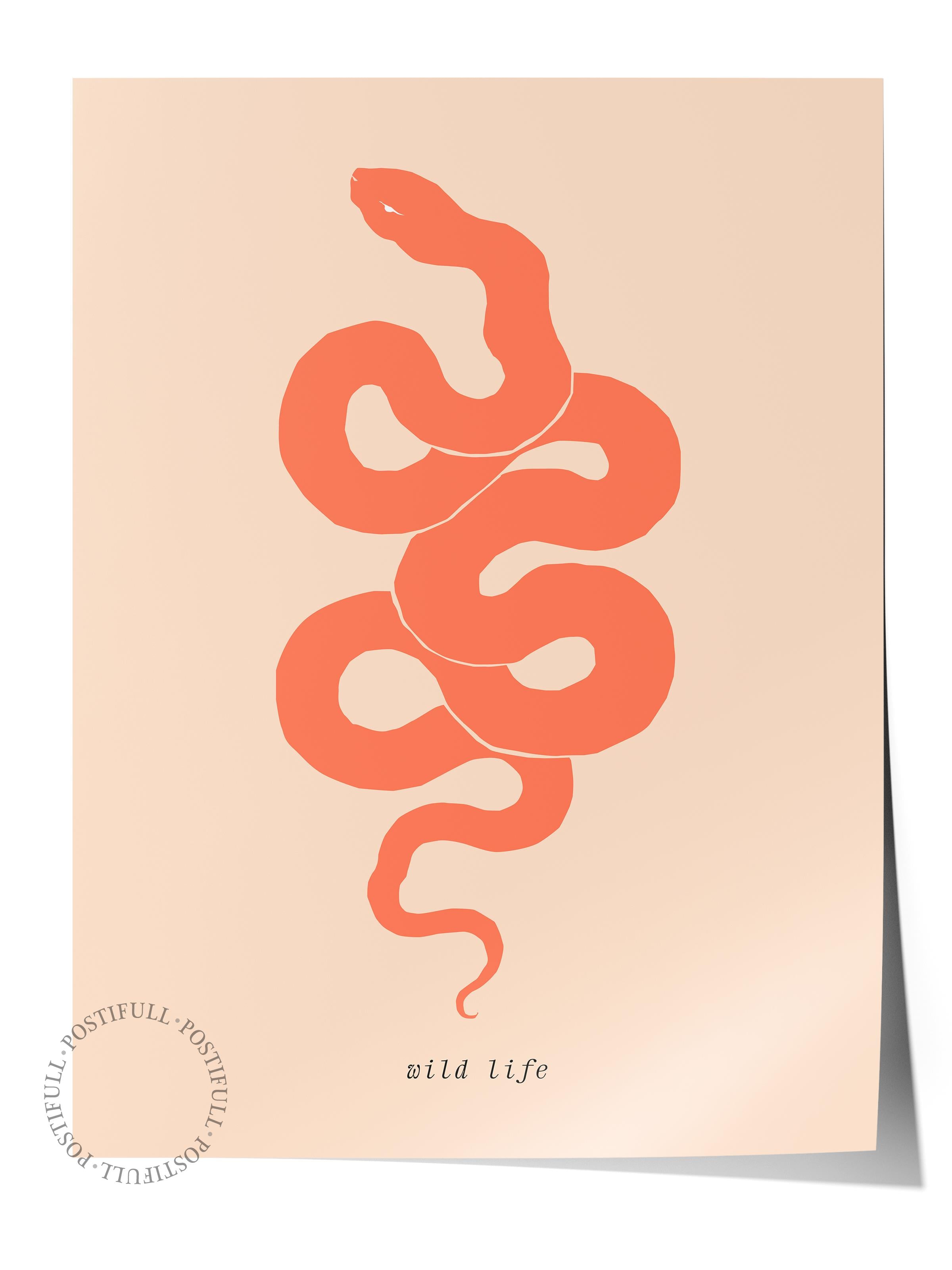 Estetik Duvar Posteri - Estetik Çizim Çerçevesiz Poster - Yatak Odası, Salon, Mutfak Duvar Dekoru