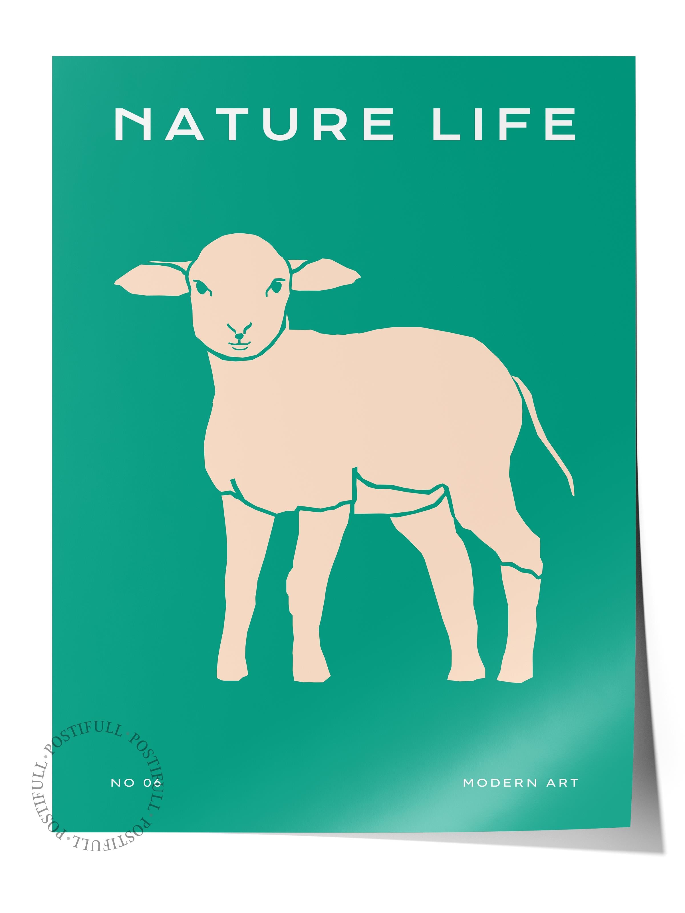 Estetik Duvar Posteri - Estetik Çizim Çerçevesiz Poster - Yatak Odası, Salon, Mutfak Duvar Dekoru