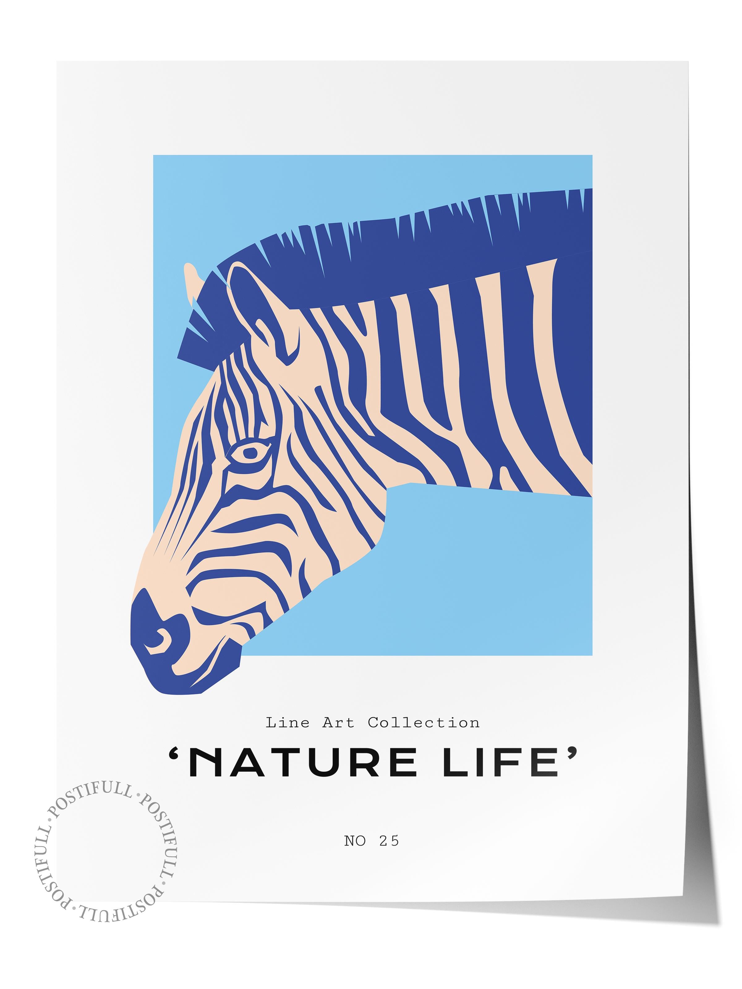 Estetik Duvar Posteri - Estetik Çizim Çerçevesiz Poster - Yatak Odası, Salon, Mutfak Duvar Dekoru