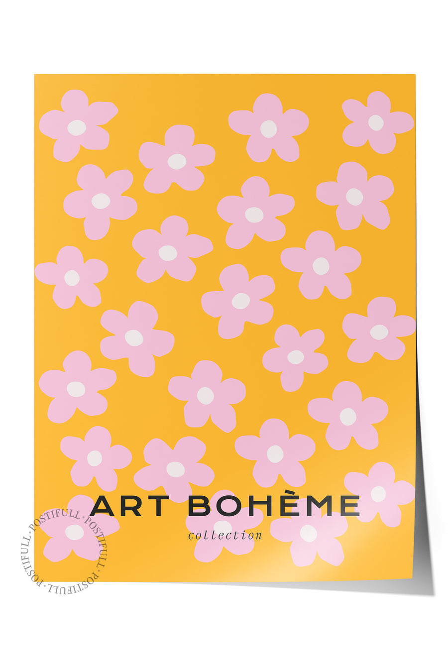 Farklı Tonlarda Art Bohème Renkli Bohem Çerçevesiz Poster