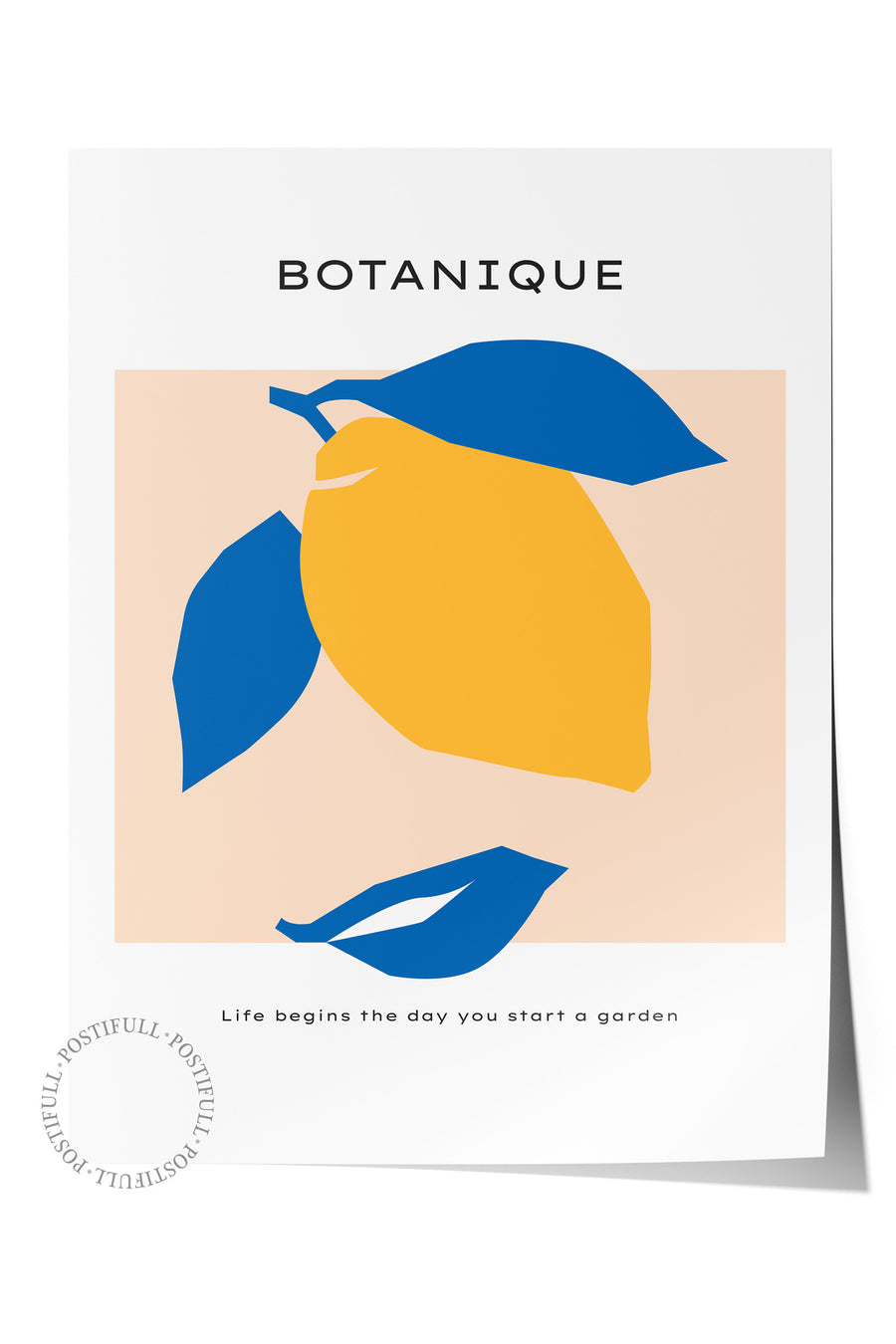 BOTANIQUE Renkli Bohem Çerçevesiz Poster