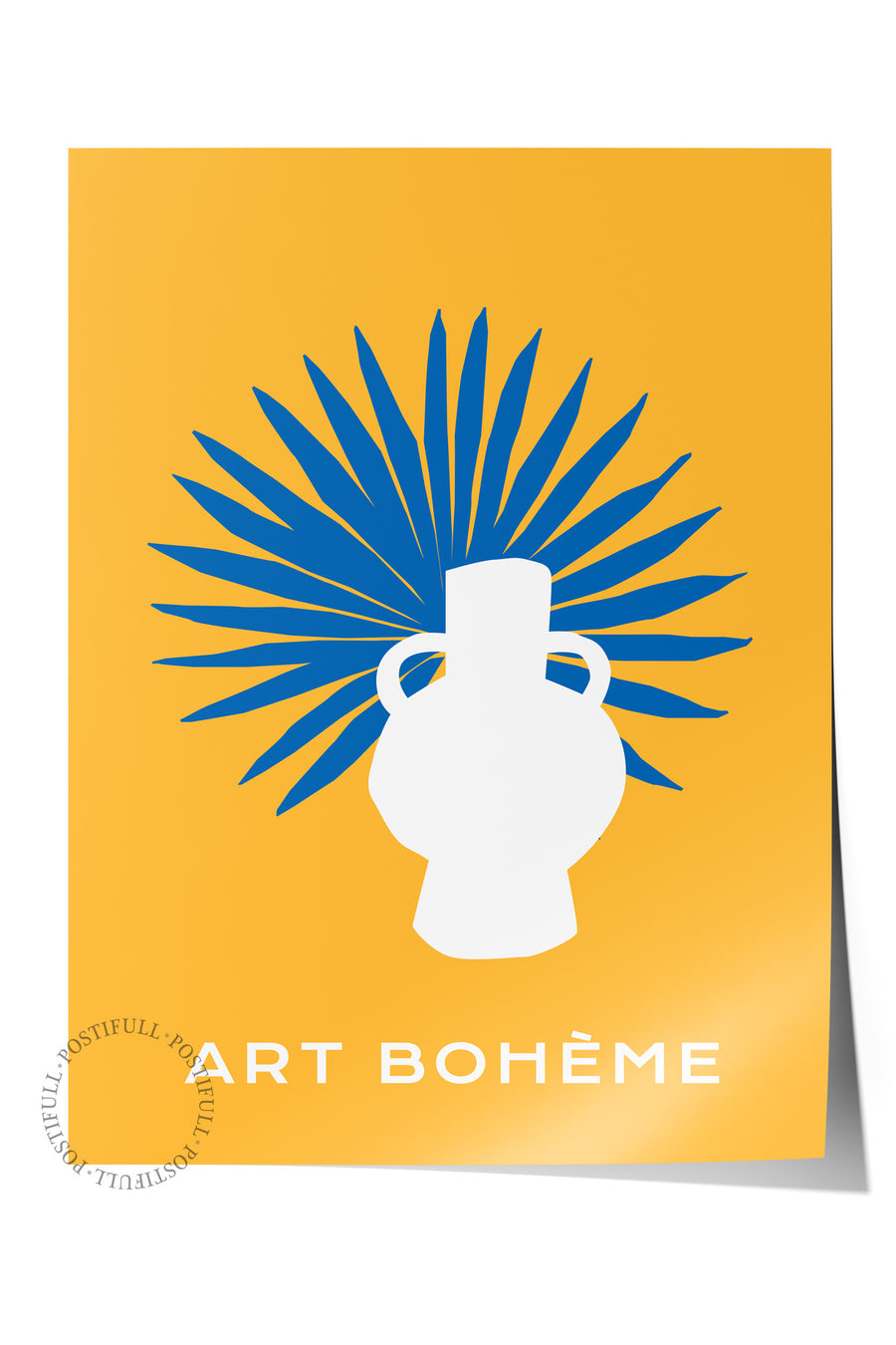 Farklı Tonlarda ART BOHÈME Renkli Bohem Çerçevesiz Poster