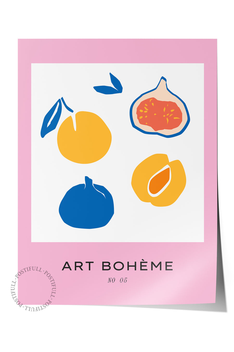 Art Bohème No 05 Renkli Bohem Çerçevesiz Poster