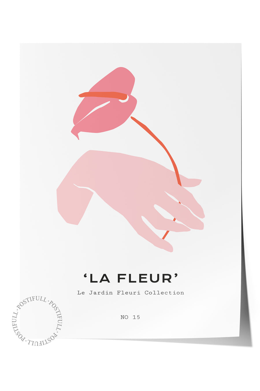 La Fleur Renkli Bohem Çerçevesiz Poster