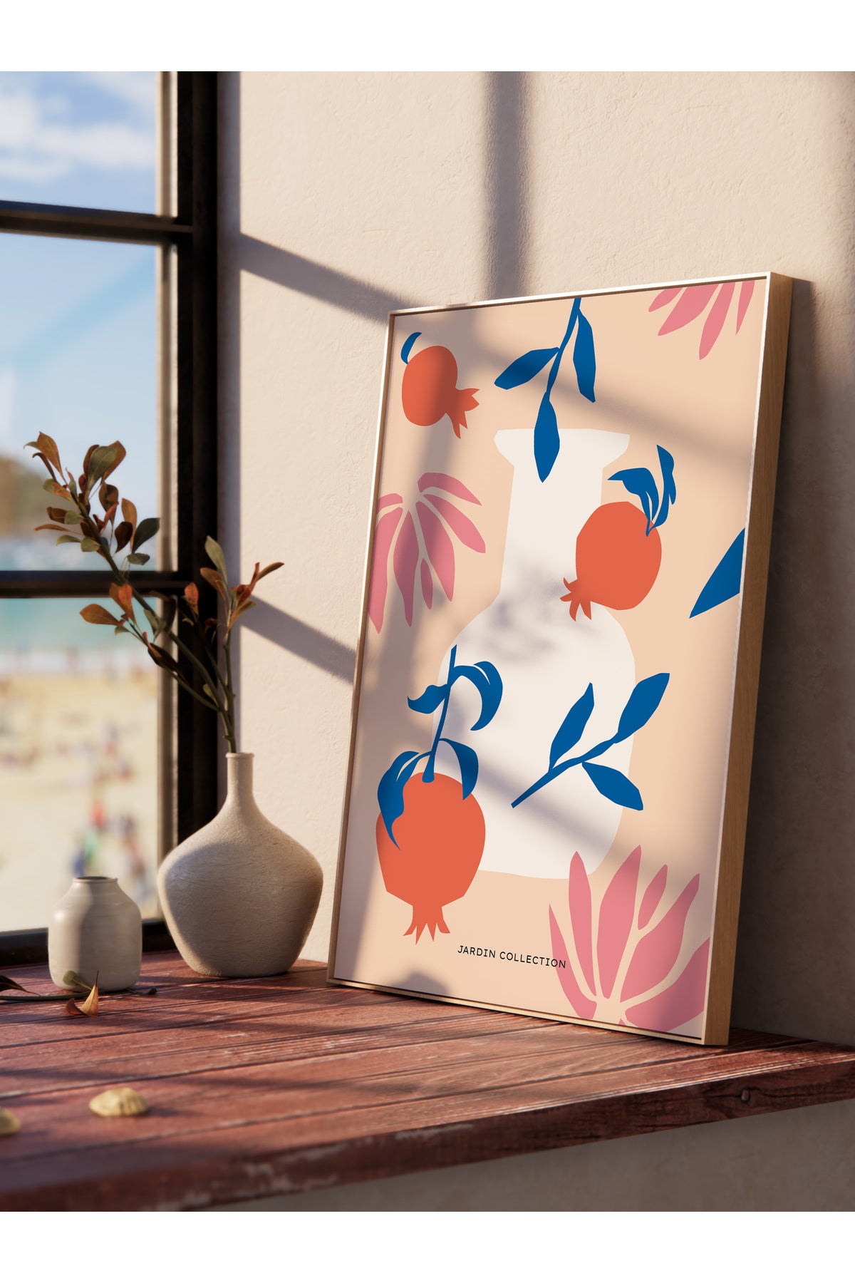 Estetik Duvar Posteri - Renkli Bohem Çerçevesiz Poster - Oturma Odası, Salon, Mutfak Duvar Dekoru