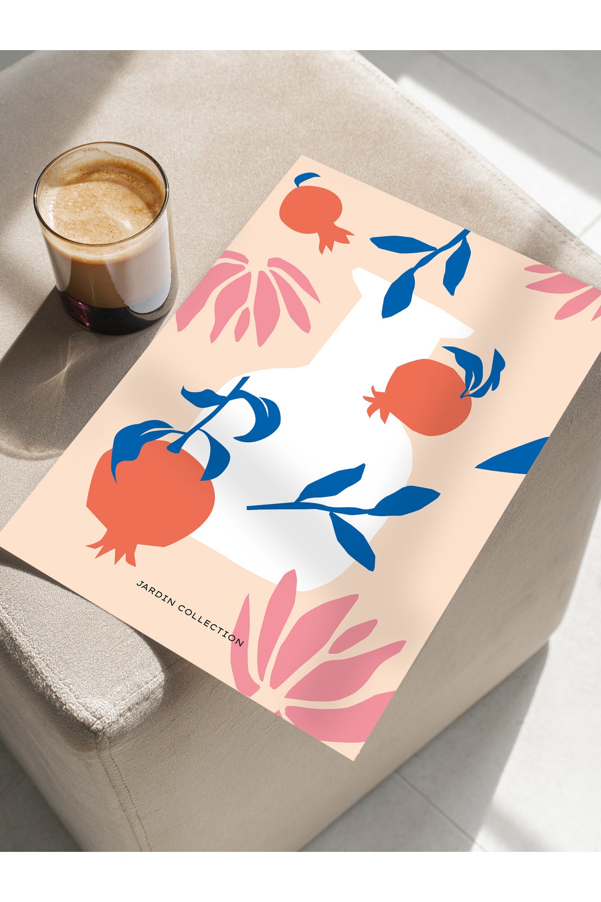 Estetik Duvar Posteri - Renkli Bohem Çerçevesiz Poster - Oturma Odası, Salon, Mutfak Duvar Dekoru