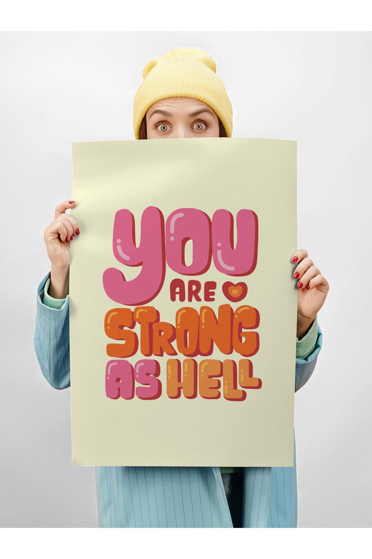 Estetik Duvar Tablosu - Duvar Posteri - Yazı Sanatı Duvar Dekoru - Çerçevesiz - Kalın Kuşe Kağıt