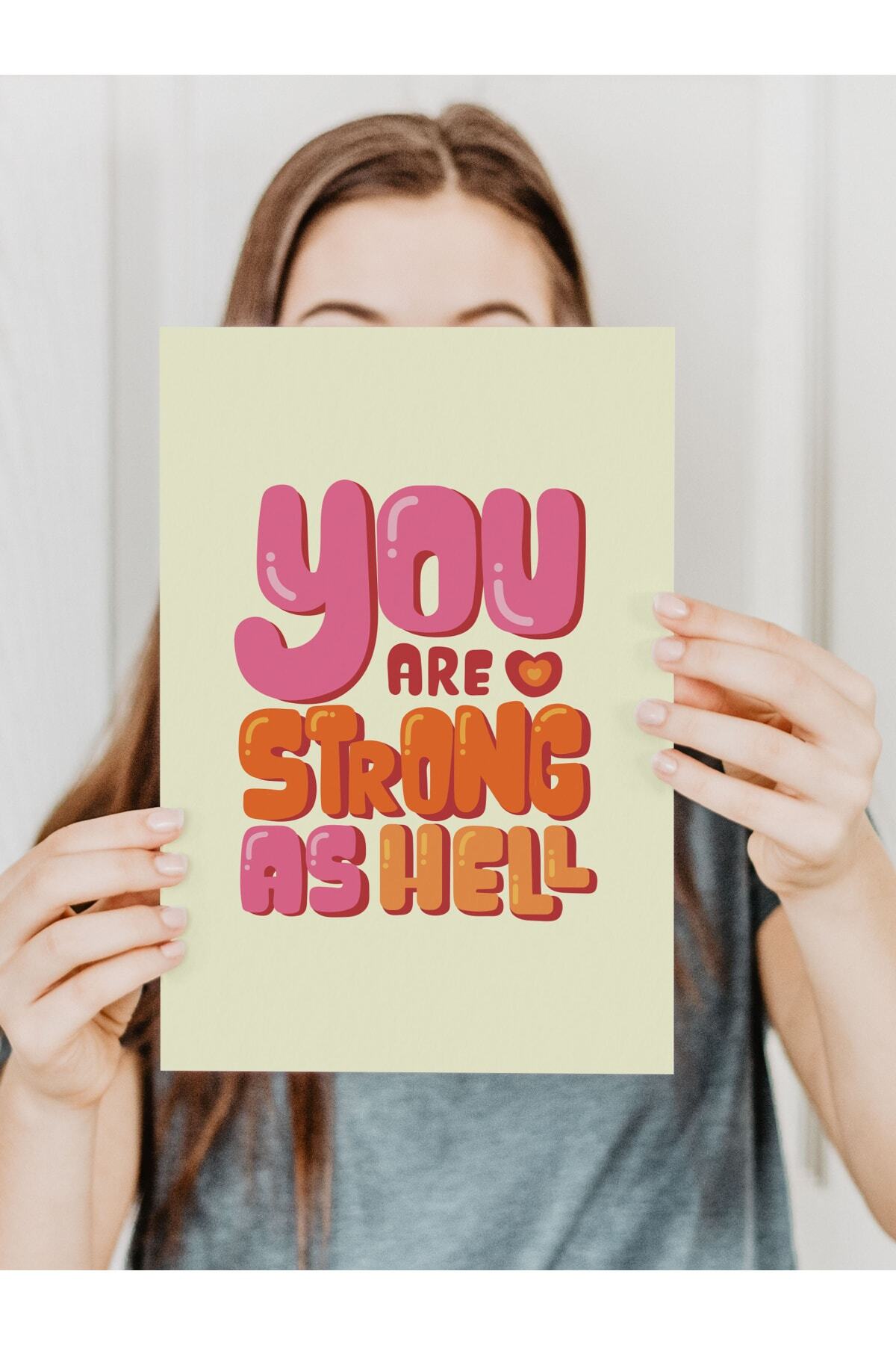 Estetik Duvar Tablosu - Duvar Posteri - Yazı Sanatı Duvar Dekoru - Çerçevesiz - Kalın Kuşe Kağıt