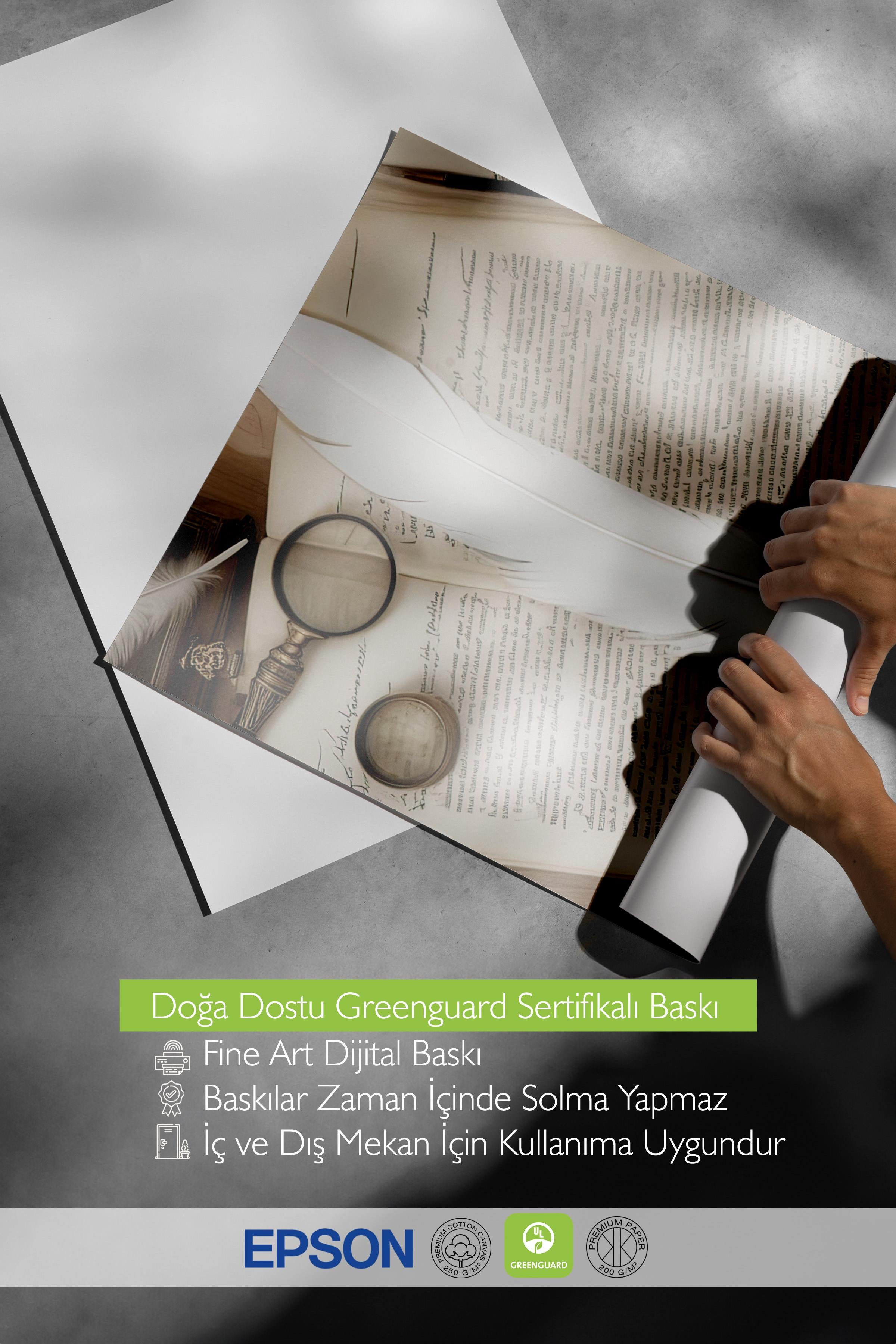 Feather Pen Poster, Çerçevesiz Duvar Posteri, Dikey Duvar Tablosu Comfort Serisi NO:108359